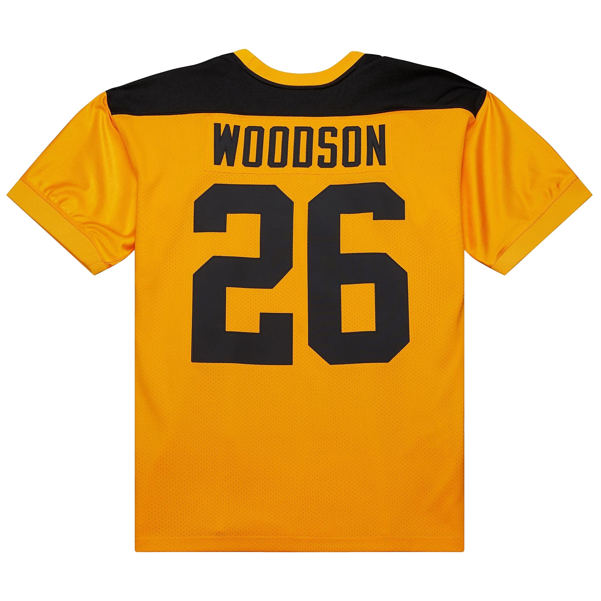 Pittsburgh Steelers 1994 Rod Woodson Mitchell Ness Gold Throwback Retired Player NFL Jersey Men's