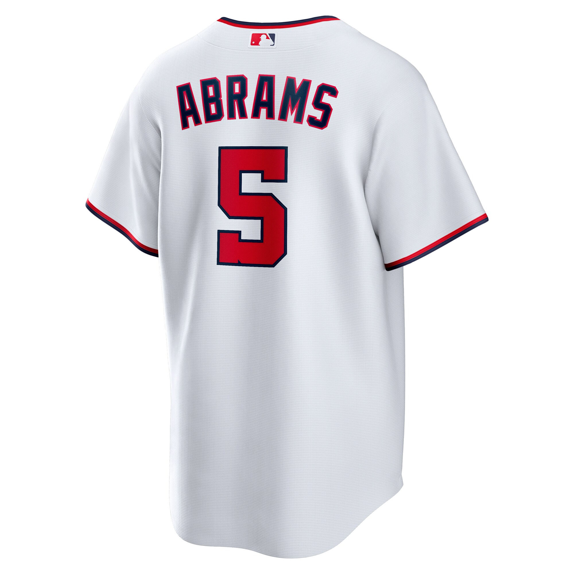 Washington Nationals CJ Abrams White Home Player MLB Jersey Youth