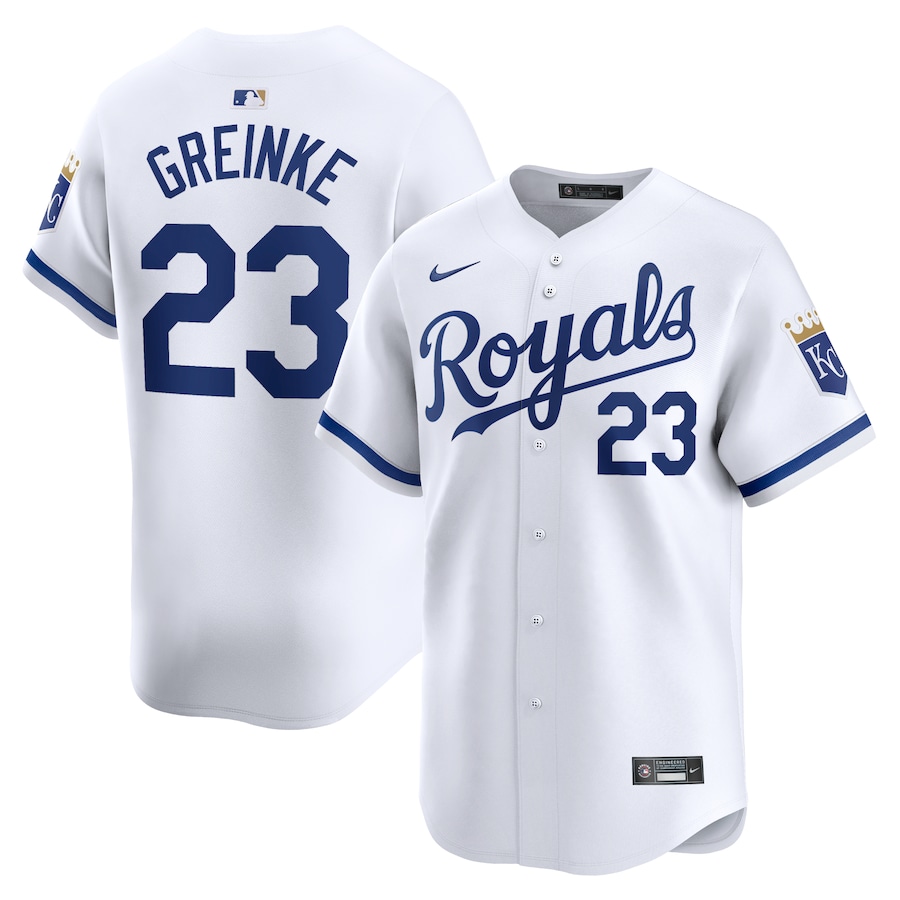 Zack Greinke Kansas City Royals Home Limited Player Jersey White