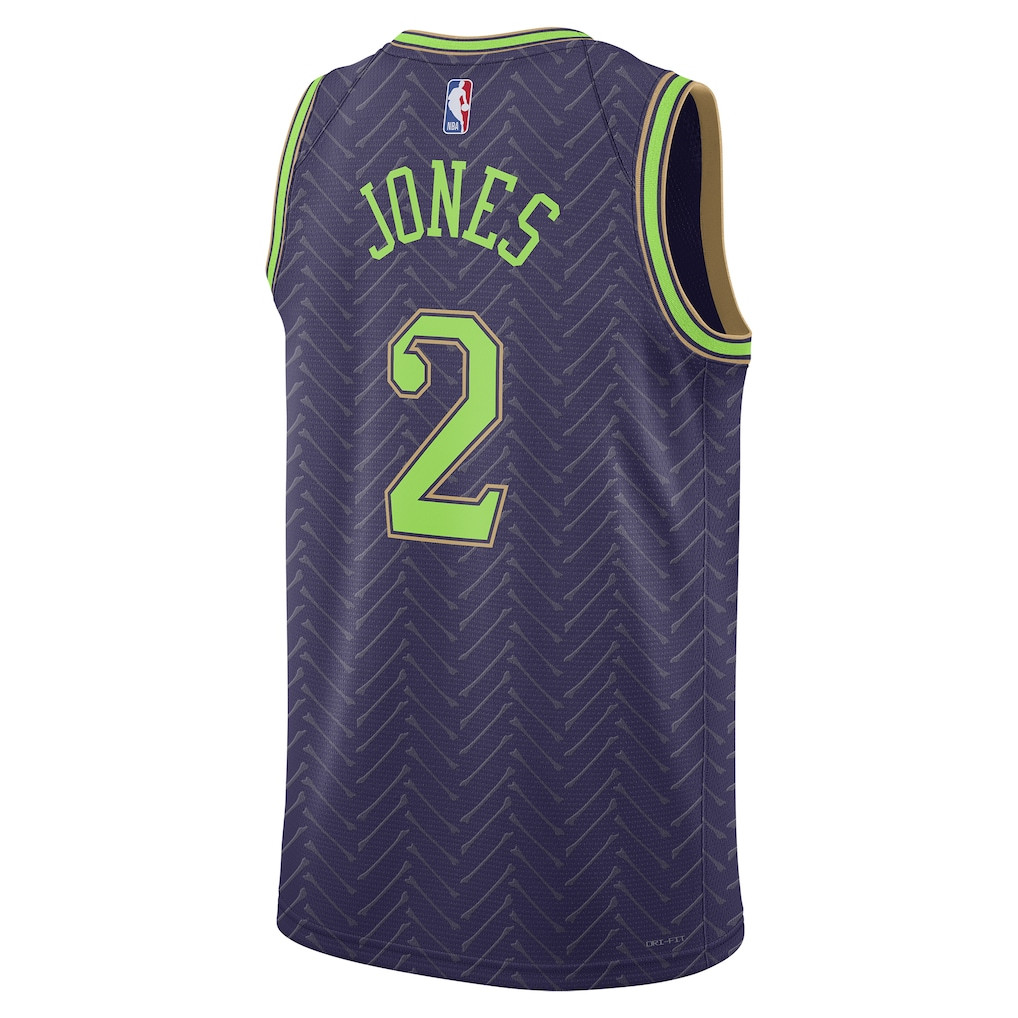 Herbert Jones 2 New Orleans Pelicans Unisex 2024/25 Swingman Player City Edition Purple NBA Jersey Unisex