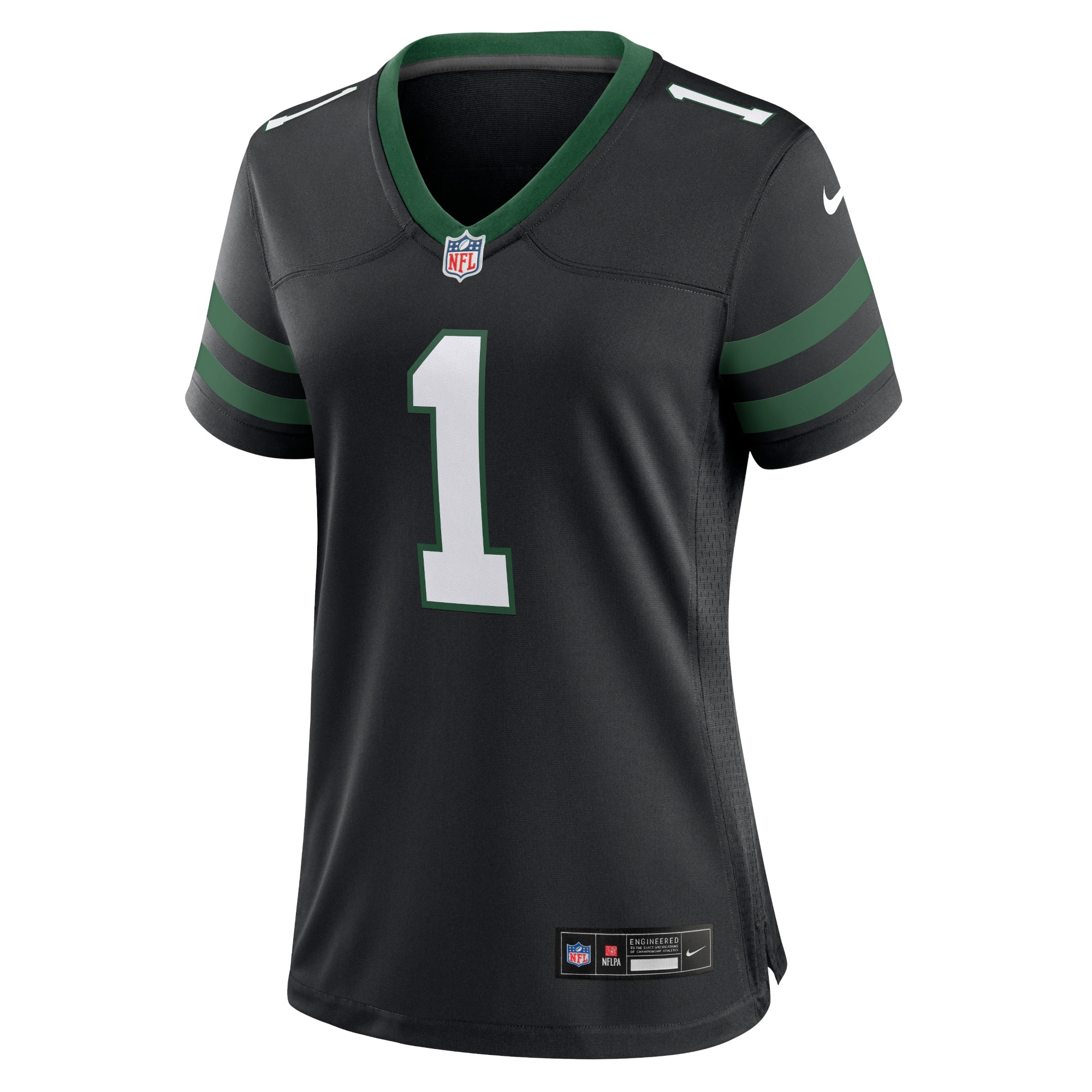 New York Jets Ahmad Sauce Gardner Legacy Black Alternate Game NFL Jersey Women's
