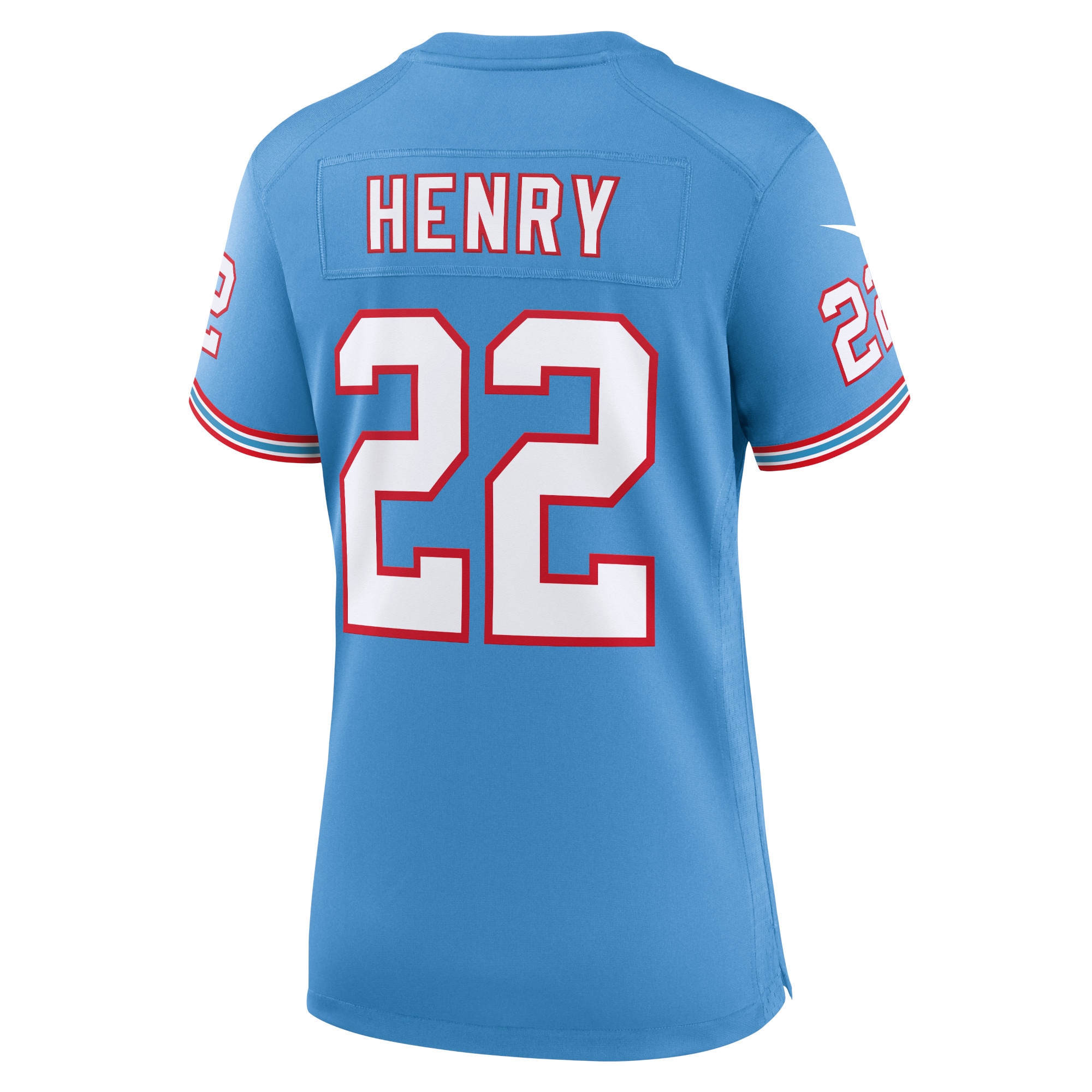 Tennessee Titans Derrick Henry Light Blue Player NFL Jersey Women's