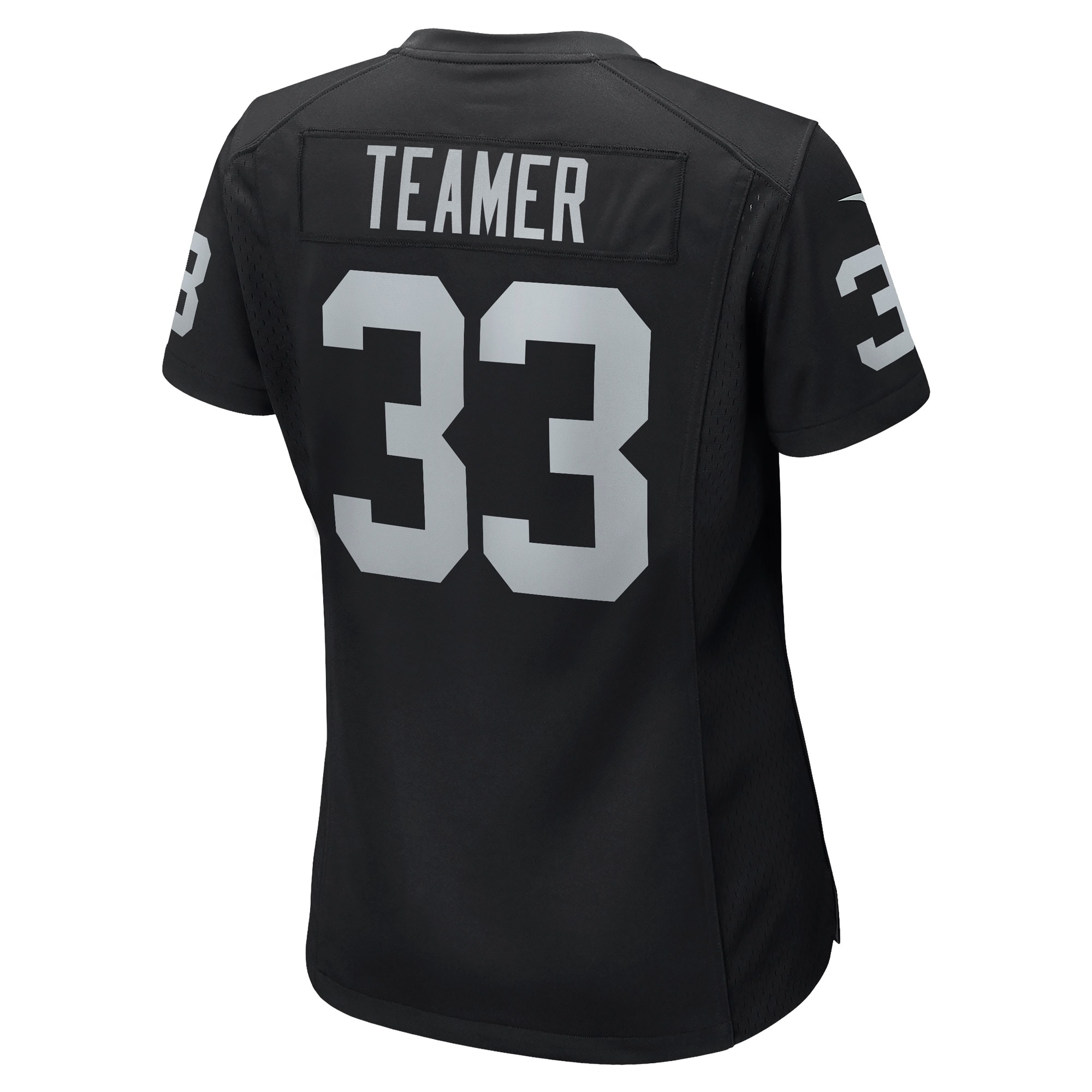 Las Vegas Raiders Roderic Teamer Black Game NFL Jersey Women's