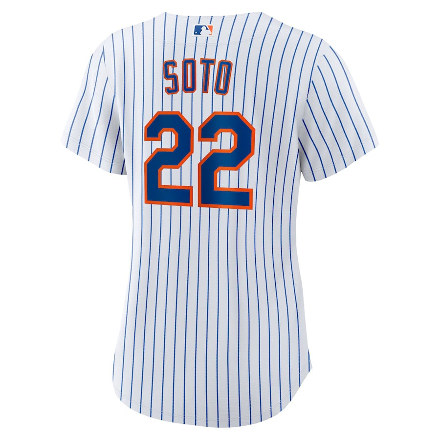 Juan Soto 22 New York Mets Home Player White MLB Jersey Women's