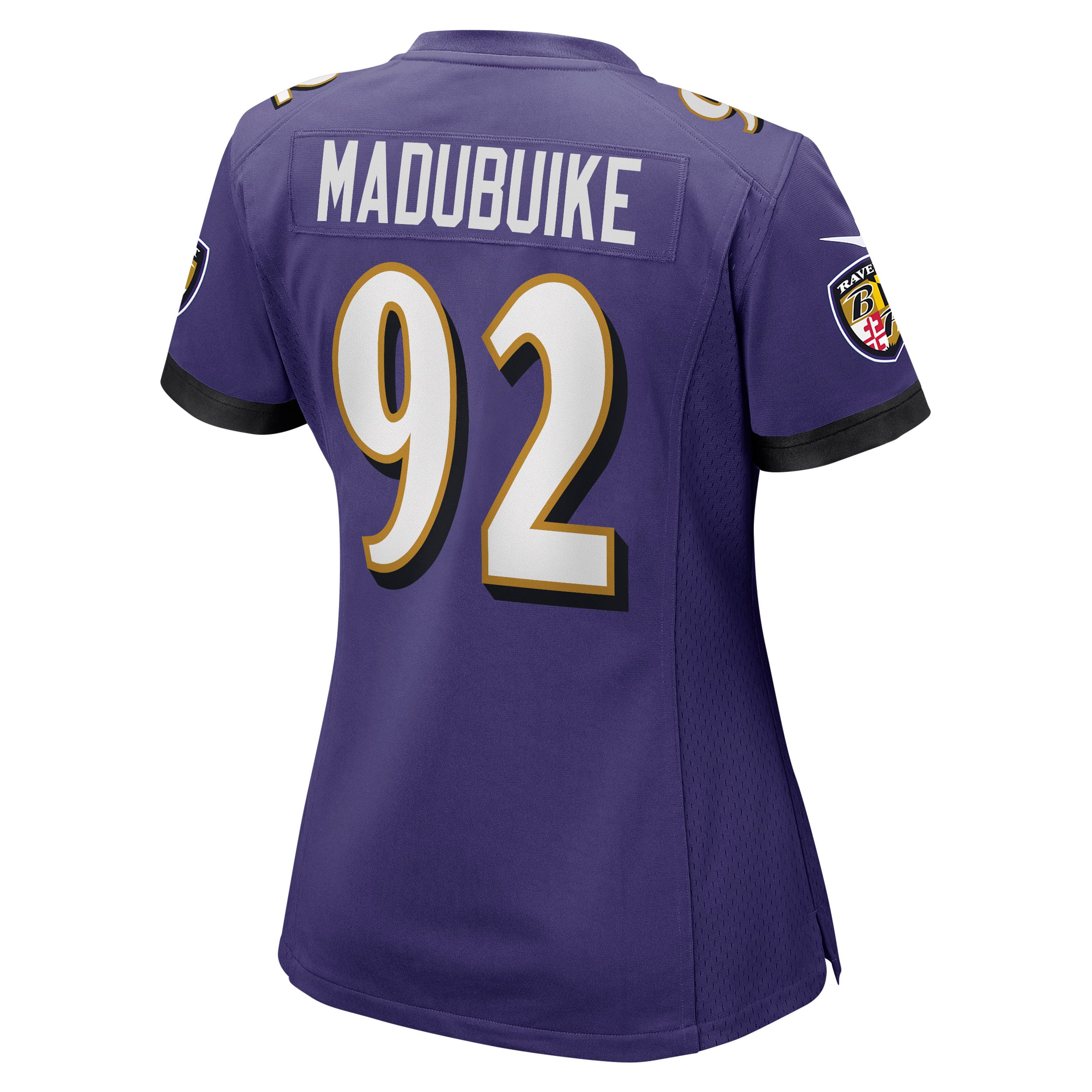 Baltimore Ravens Justin Madubuike Purple Game NFL Jersey Women's
