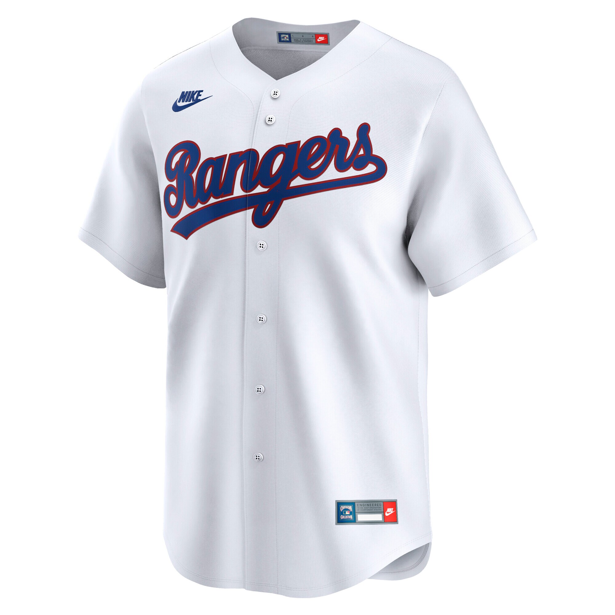 Texas Rangers White Throwback Cooperstown Collection Limited MLB Jersey Men's