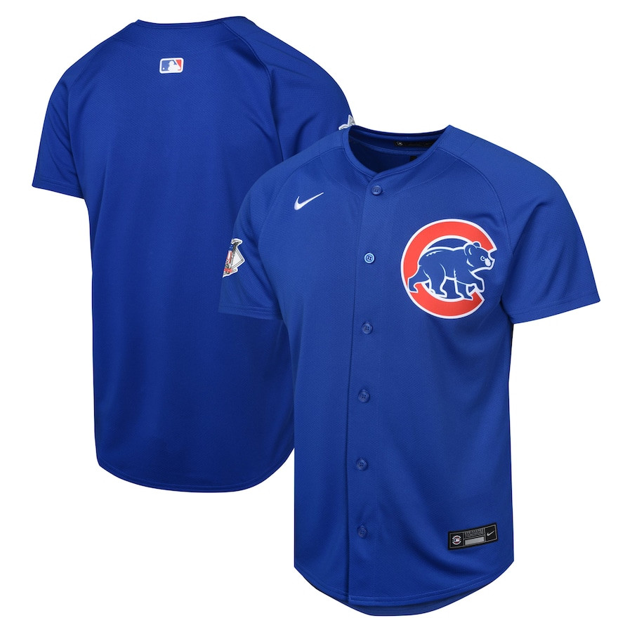 Chicago Cubs Alternate Limited Blue MLB Jersey Youth