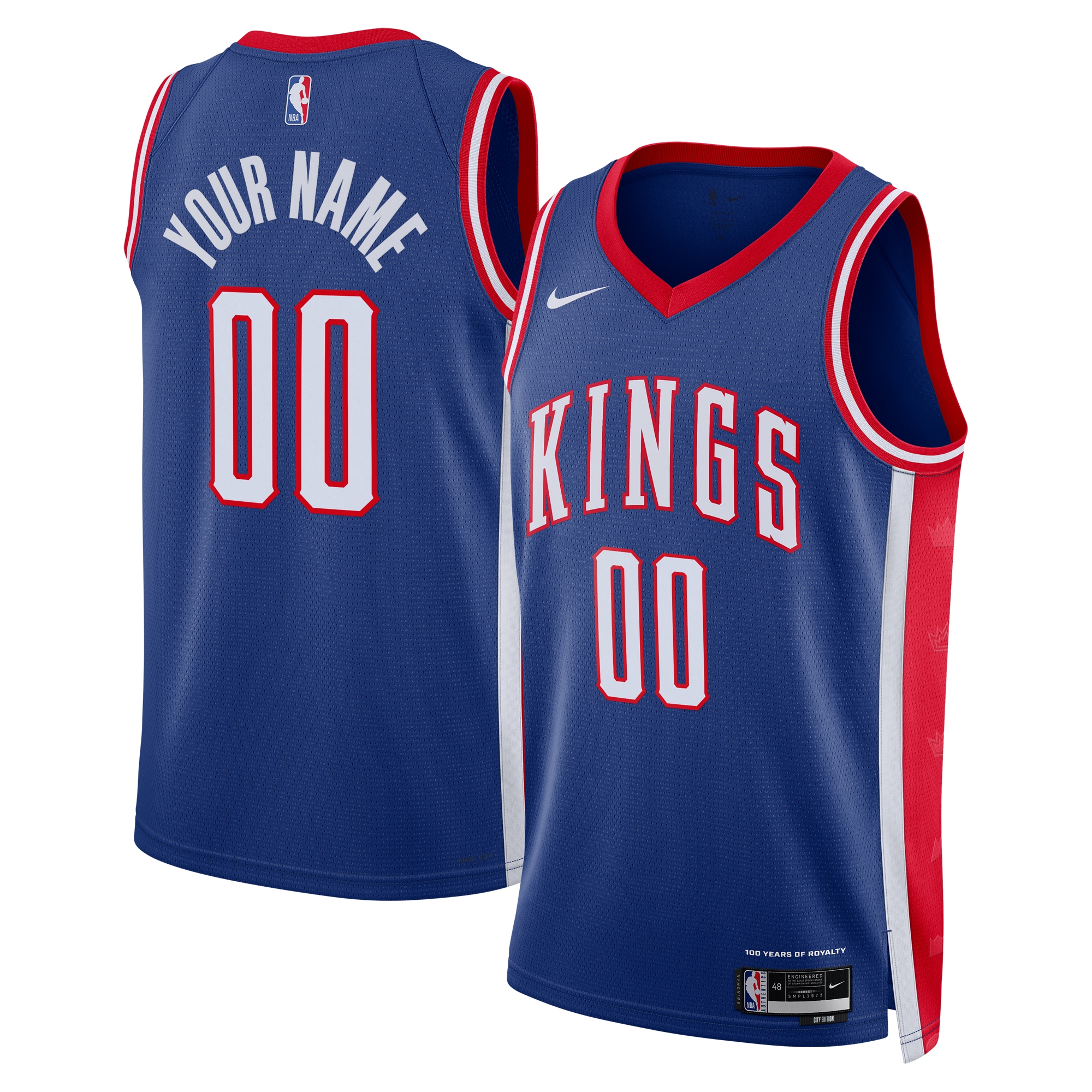 Sacramento Kings City Edition Swingman 2024 Custom Unisex NBA Jersey Unisex