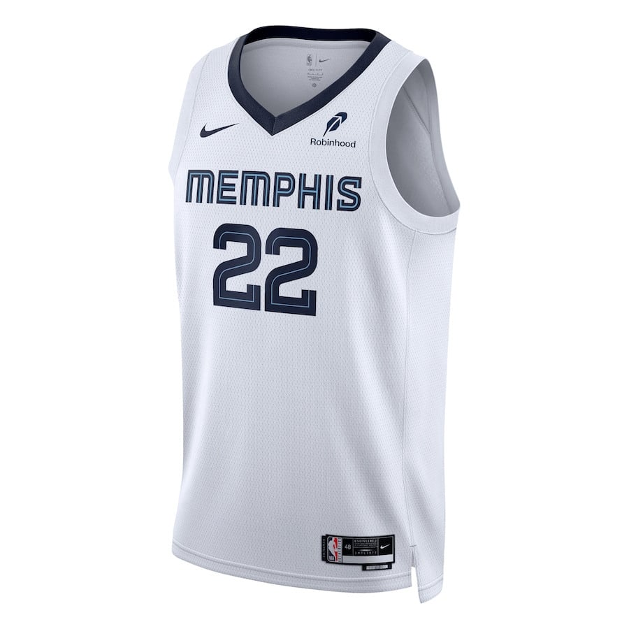 Desmond Bane 22 Memphis Grizzlies Unisex Swingman Badge Player Association Editio White NBA Jersey Unisex