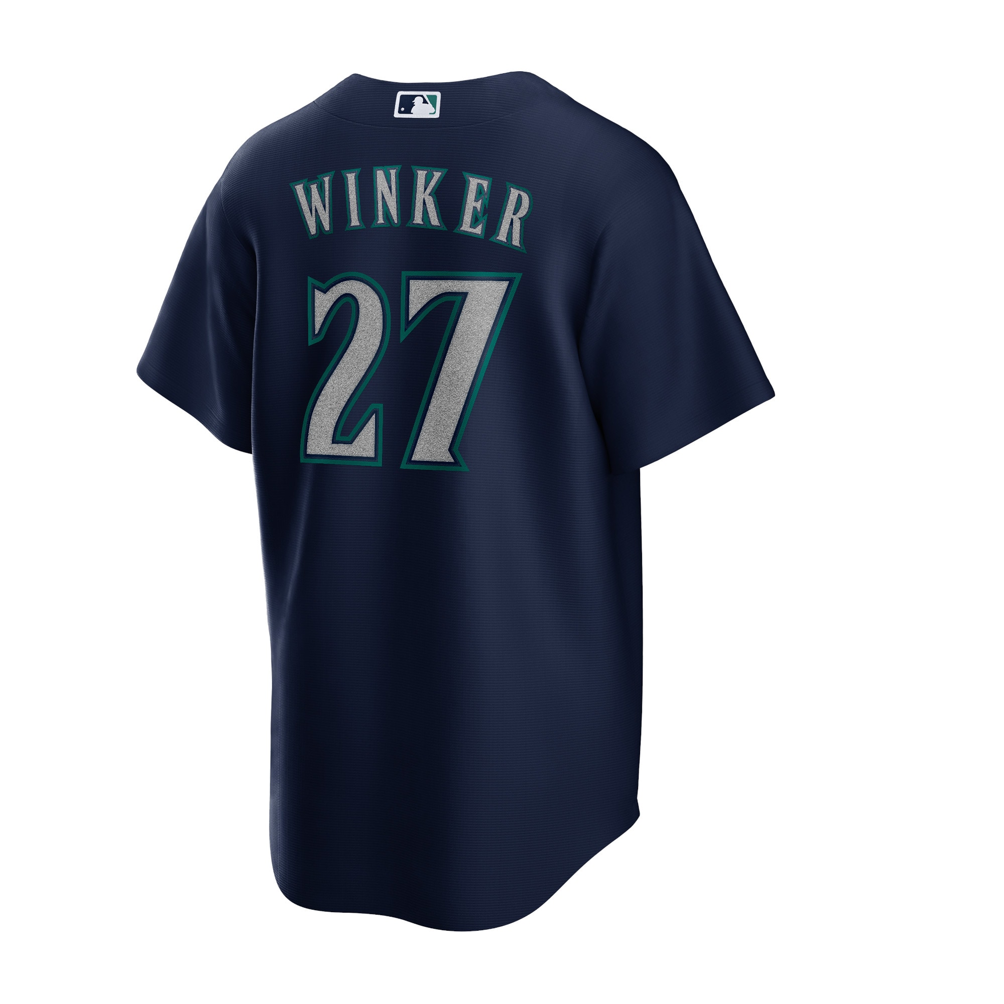 Seattle Mariners Jesse Winker Navy Alternate Player MLB Jersey Men's