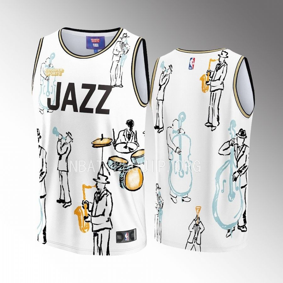 Utah Jazz KidSuper Studio Unisex Hometown NBA Jersey Unisex