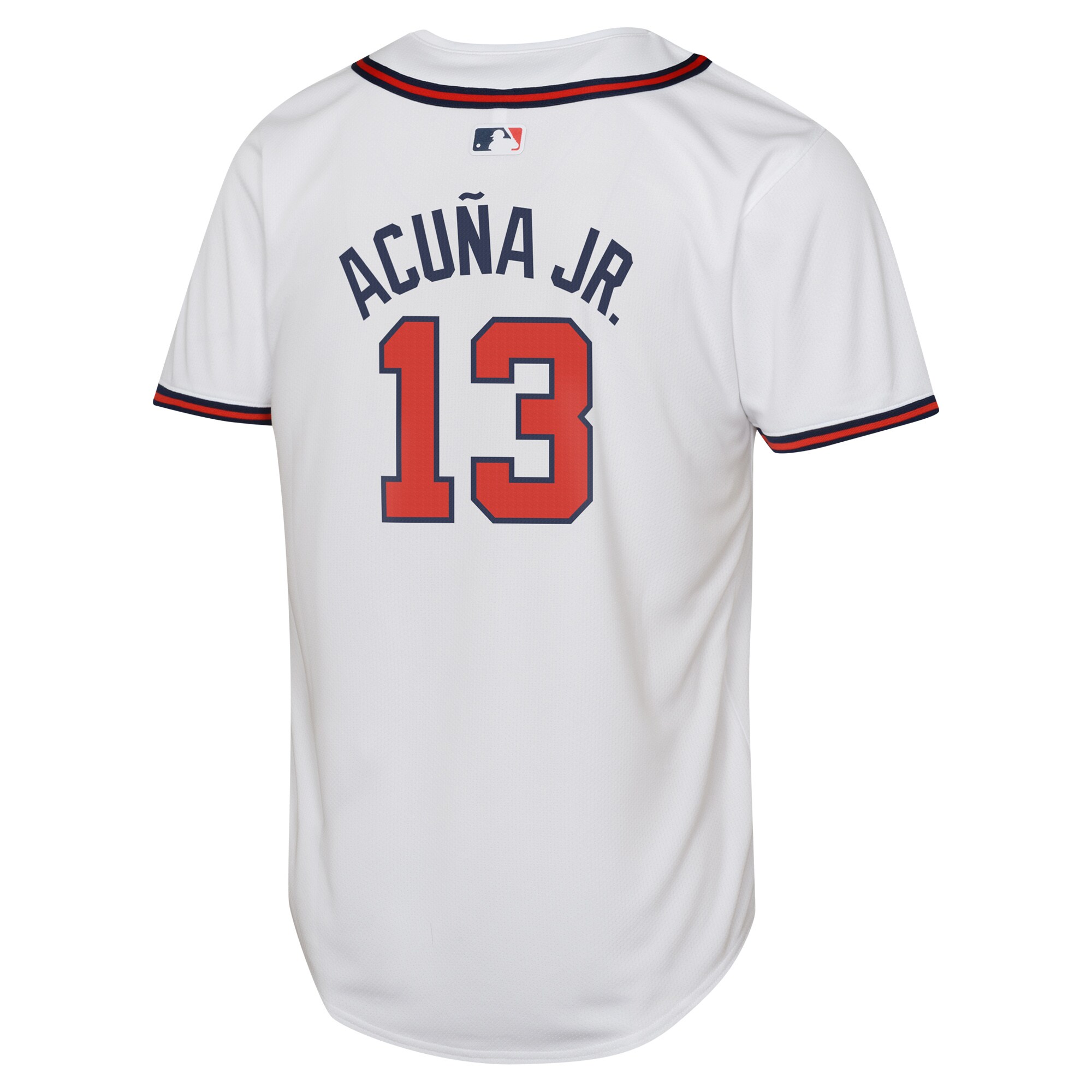 Atlanta Braves Ronald Acu?a Jr. White Home Limited Player MLB Jersey Youth