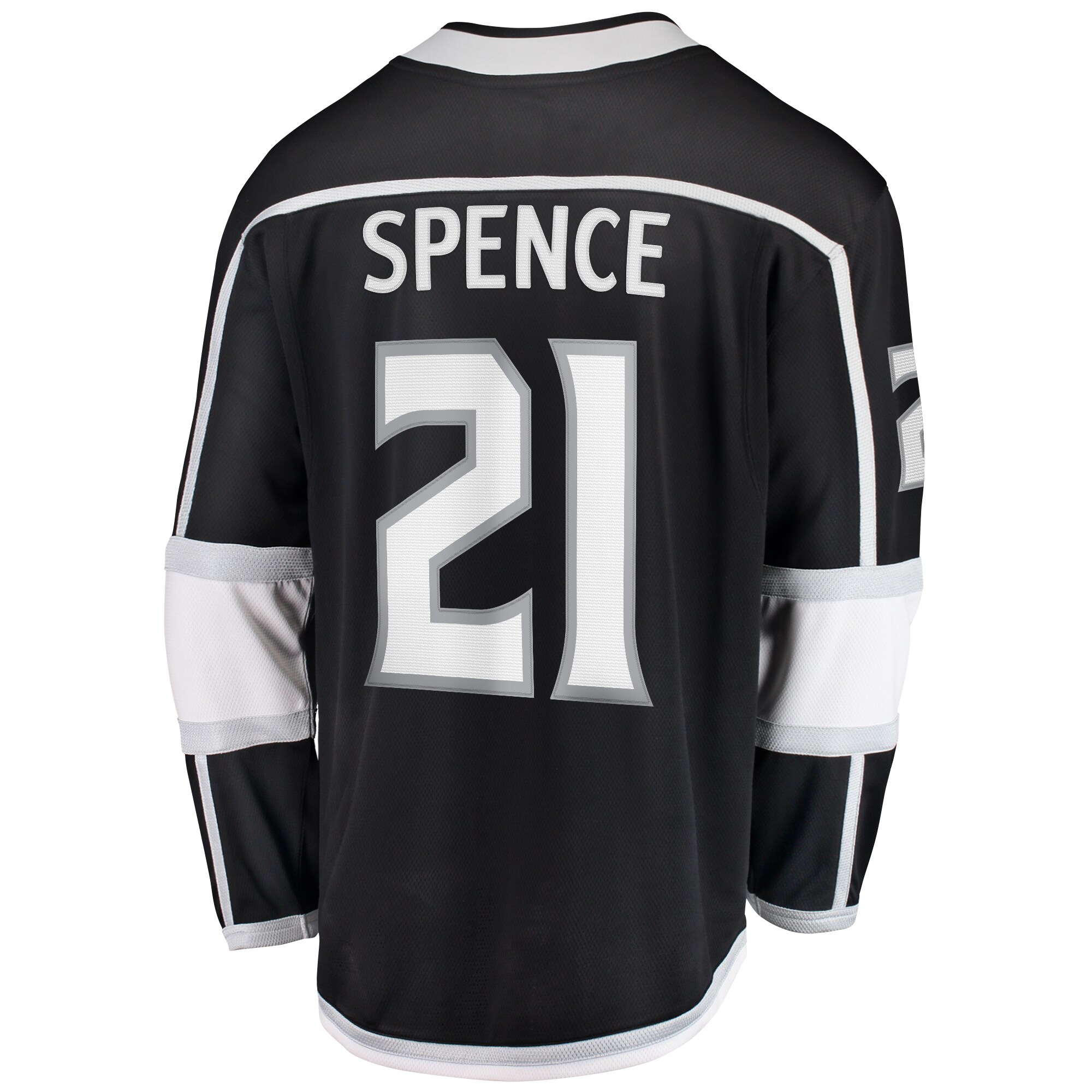 Los Angeles Kings Jordan Spence Black Home Premier Breakaway Player NHL Jersey Men's