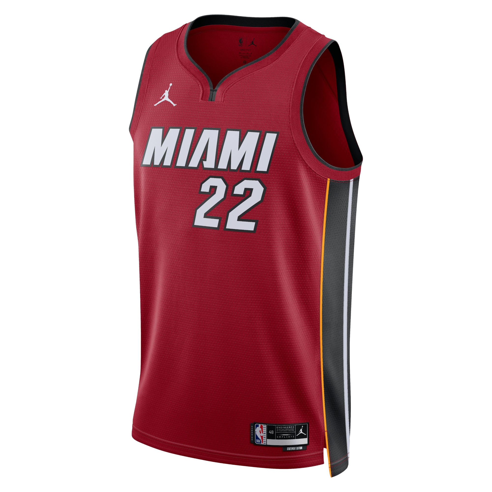 Miami Heat Jordan Statement Edition Swingman Red Jimmy Butle Unisex NBA Jersey Unisex