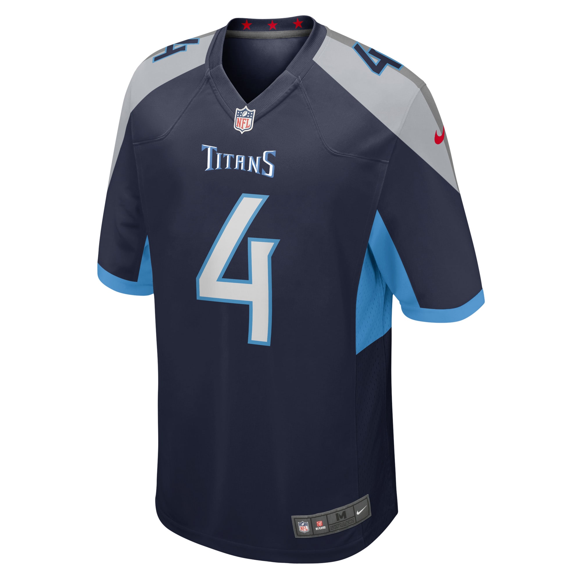 Tennessee Titans Ryan Stonehouse Navy Game Player NFL Jersey Men's