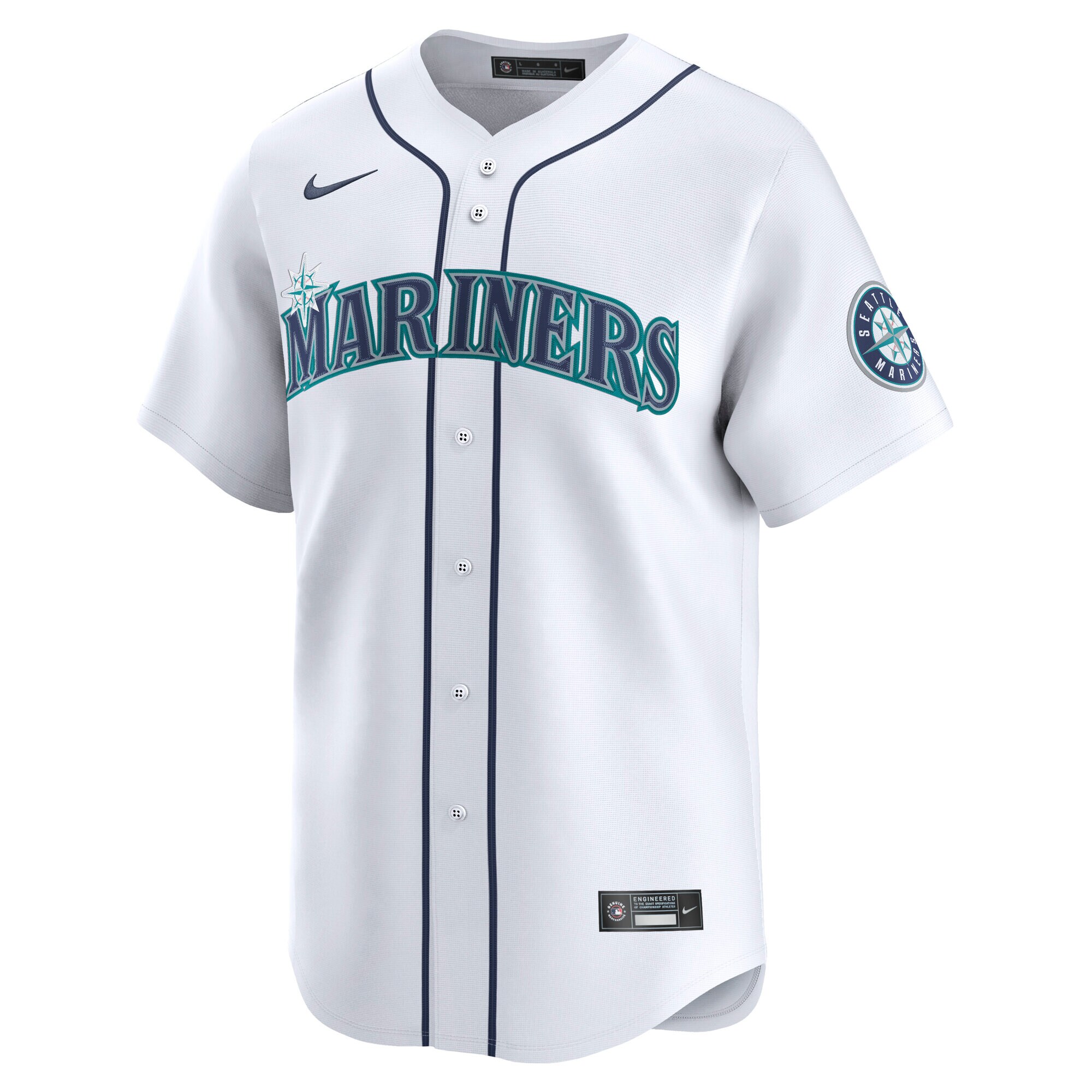 Seattle Mariners Logan Gilbert White Alternate Limited Player MLB Jersey Men's