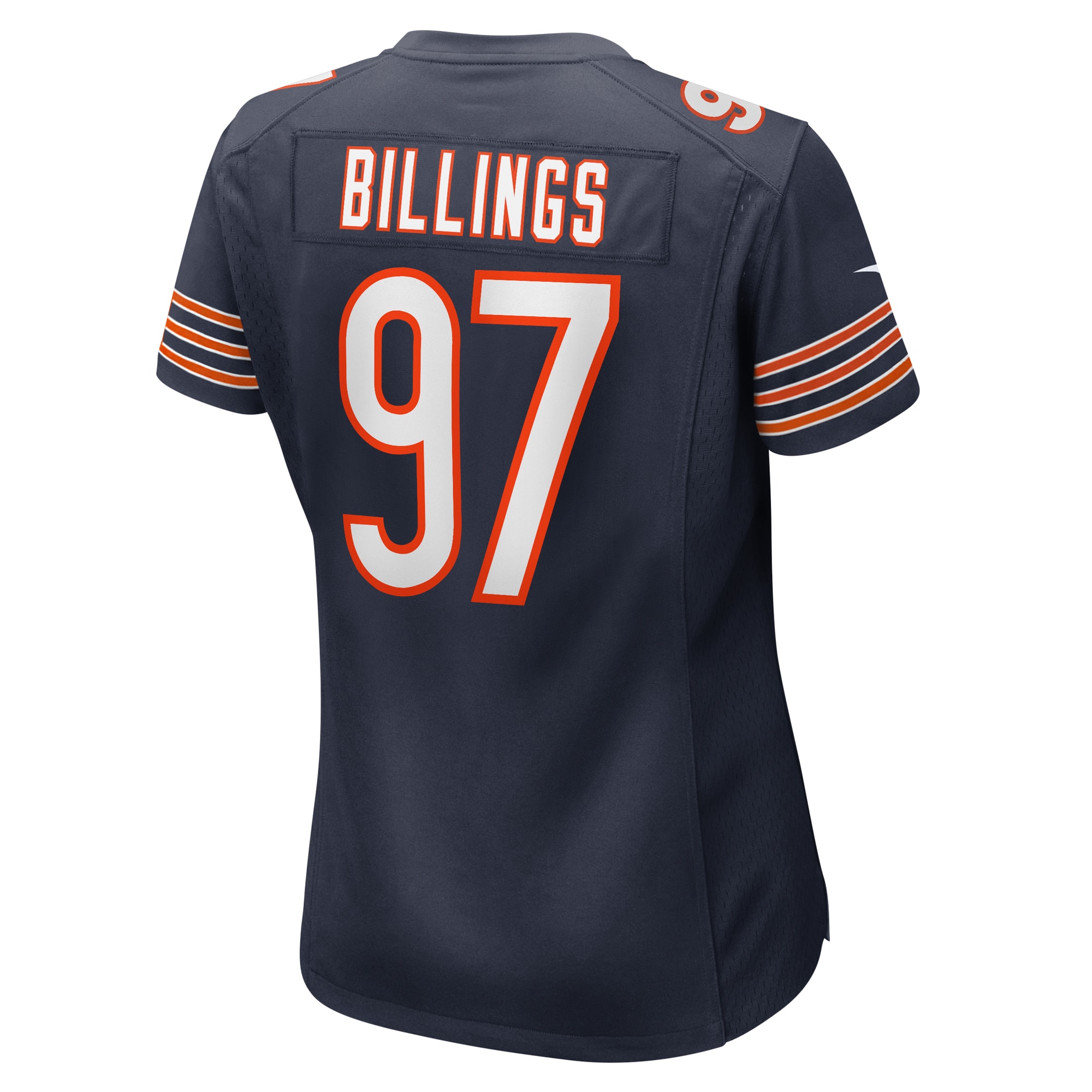 Chicago Bears Andrew Billings Navy Game NFL Jersey Women's