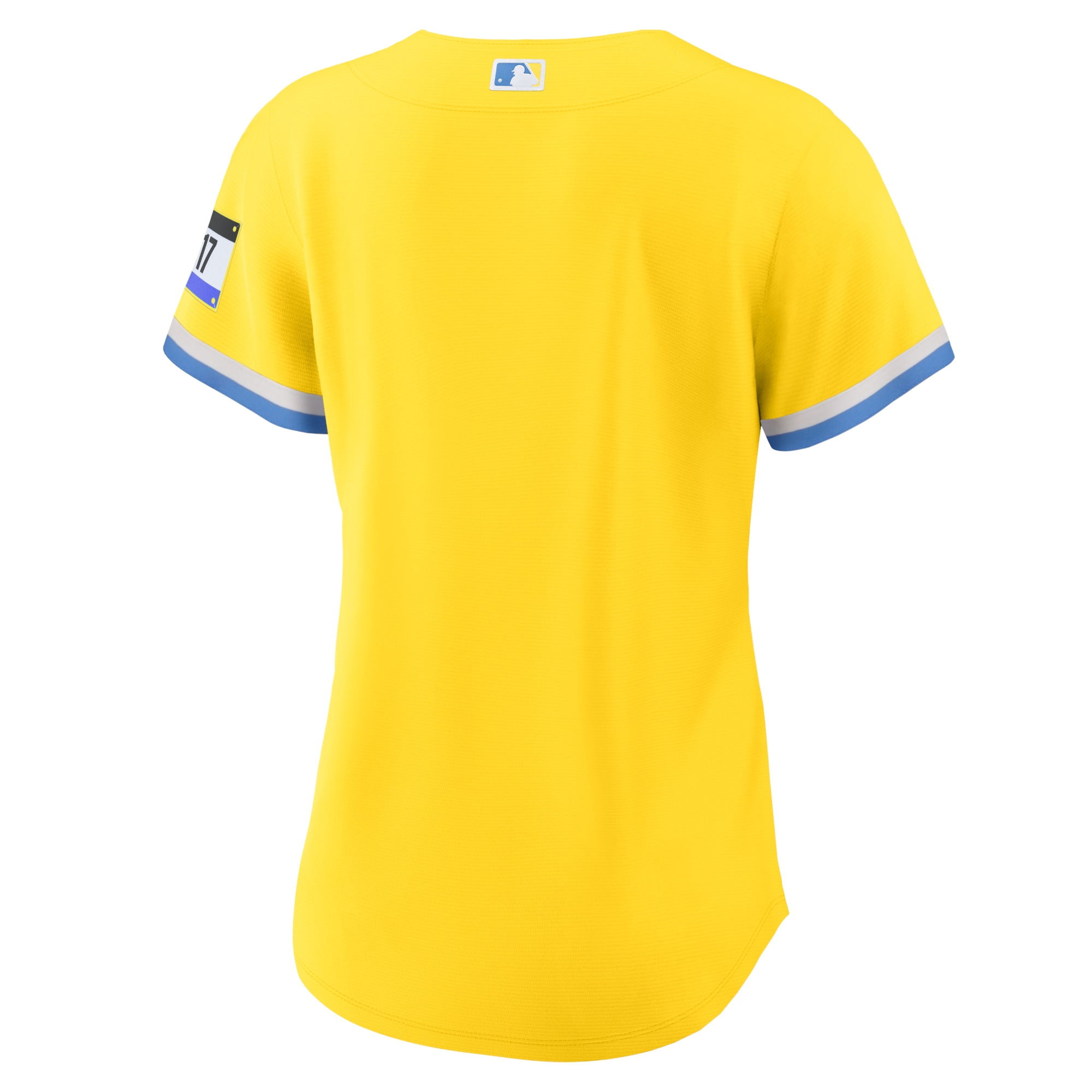 Boston Red Sox Gold/Light Blue City Connect MLB Jersey Women's