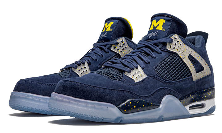 Air Jordan 4 Retro Michigan Wolverines PE AJ4-1036660