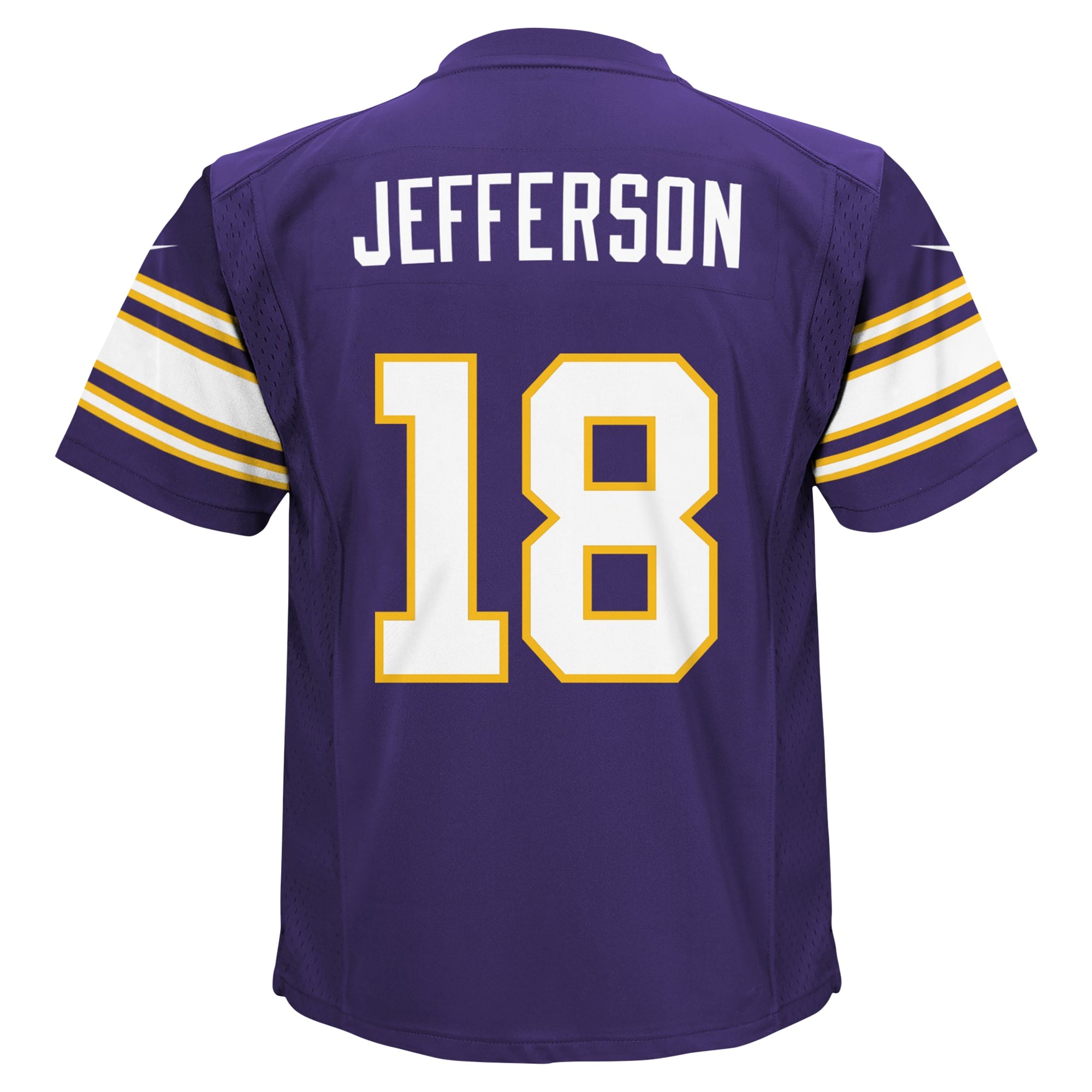 Infant Minnesota Vikings Justin Jefferson Purple Alternate Game NFL Jersey Men's