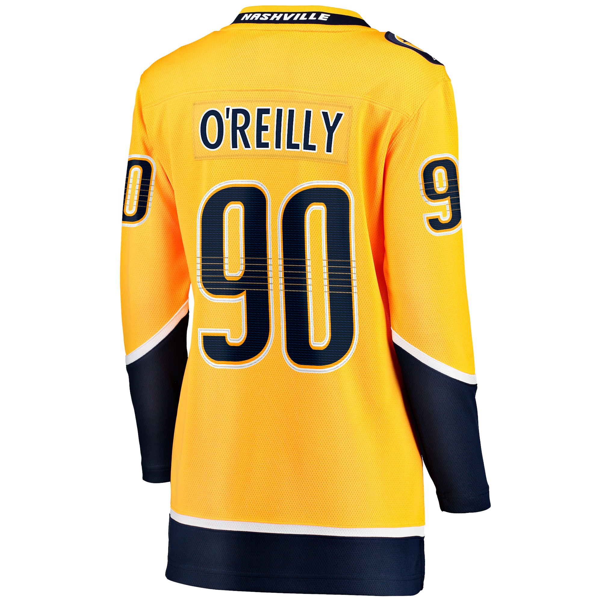 Nashville Predators Ryan O'Reilly Gold Home Premier Breakaway Player NHL Jersey Women's