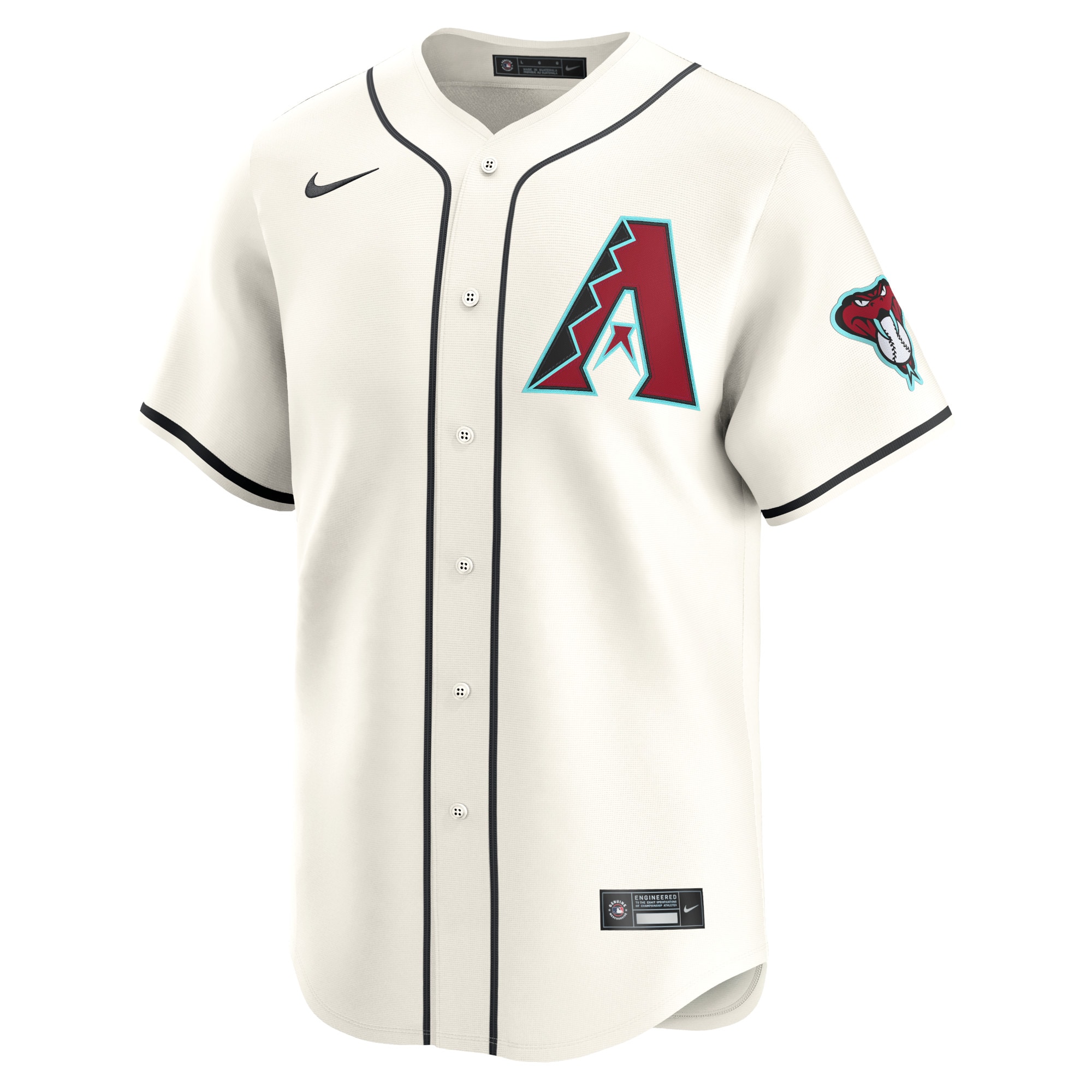 Arizona Diamondbacks White Home Limited MLB Jersey Youth