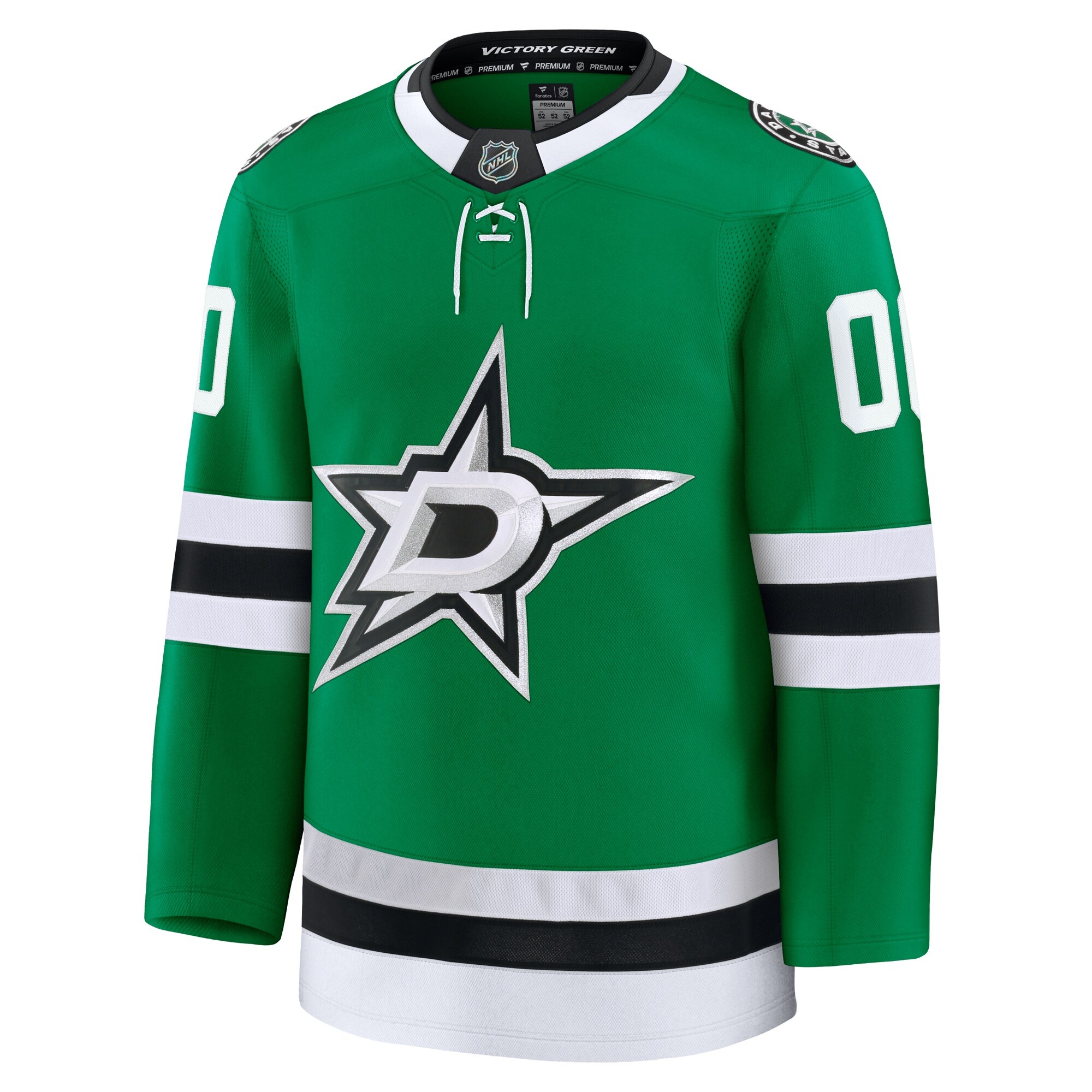 Dallas Stars Kelly Green Home Premium Custom NHL Jersey Men's
