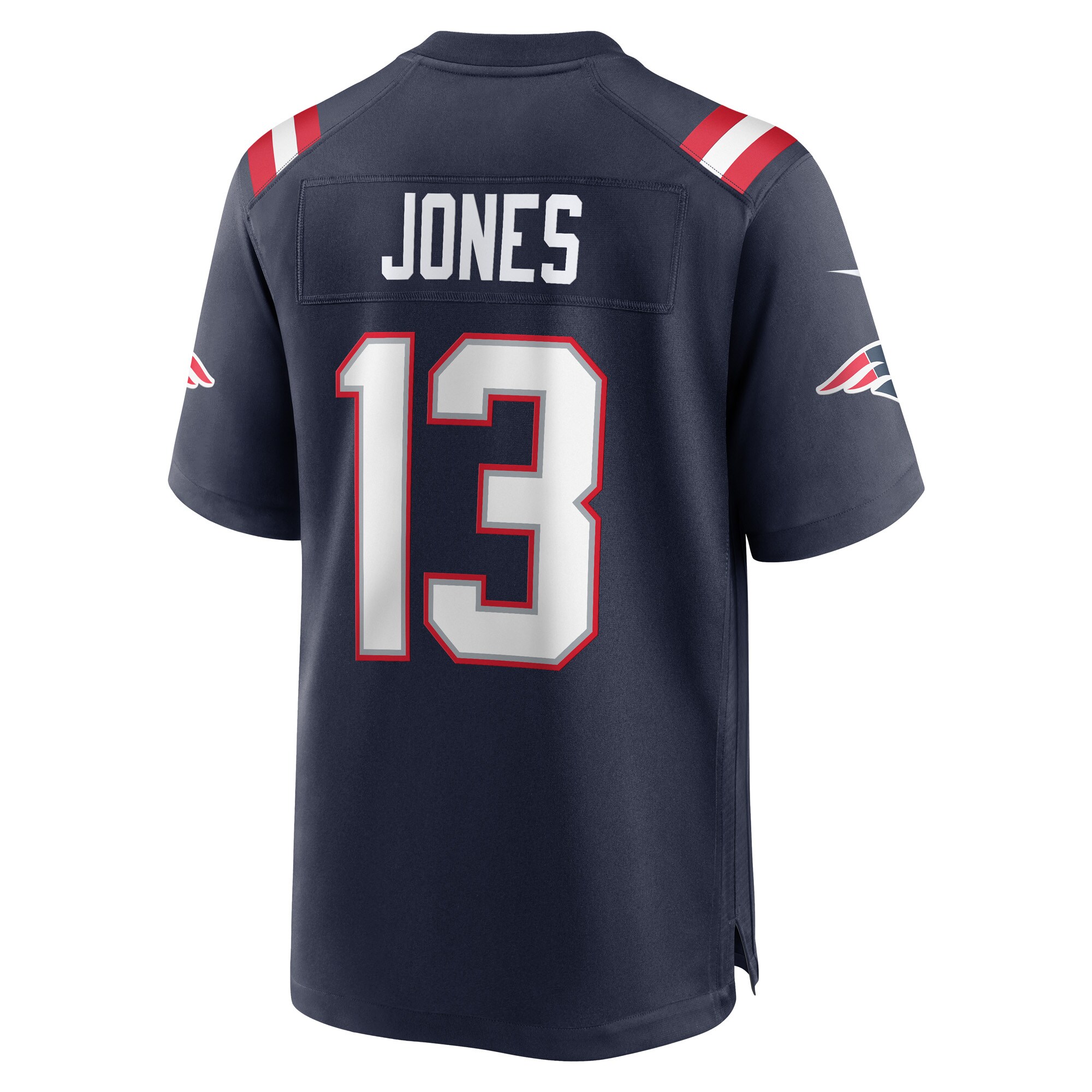 New England Patriots Jack Jones Navy Game Player NFL Jersey Men's