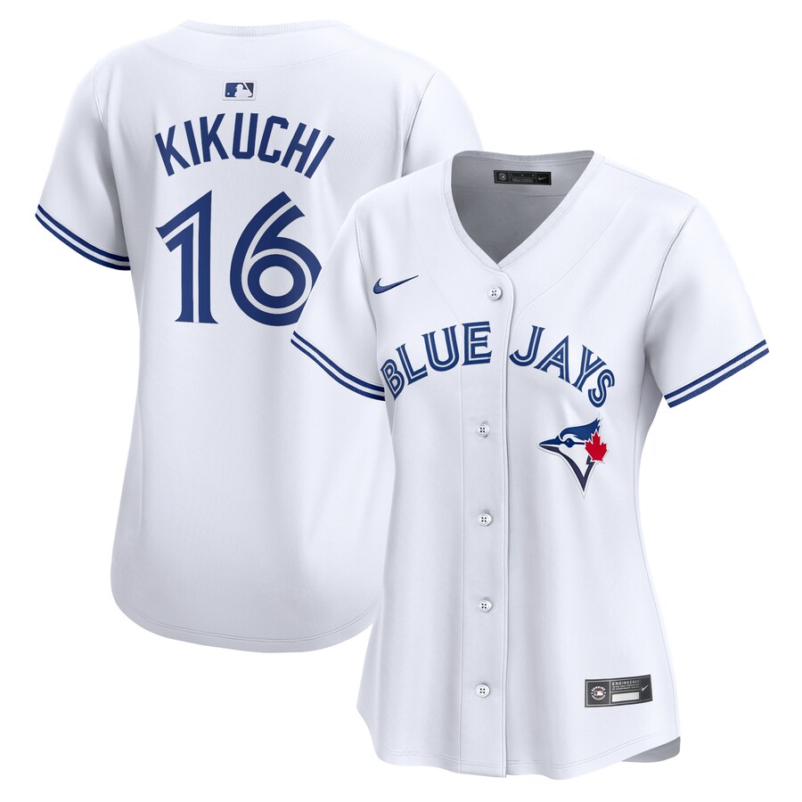 Yusei Kikuchi Toronto Blue Jays Women's Home Limited Player Jersey White