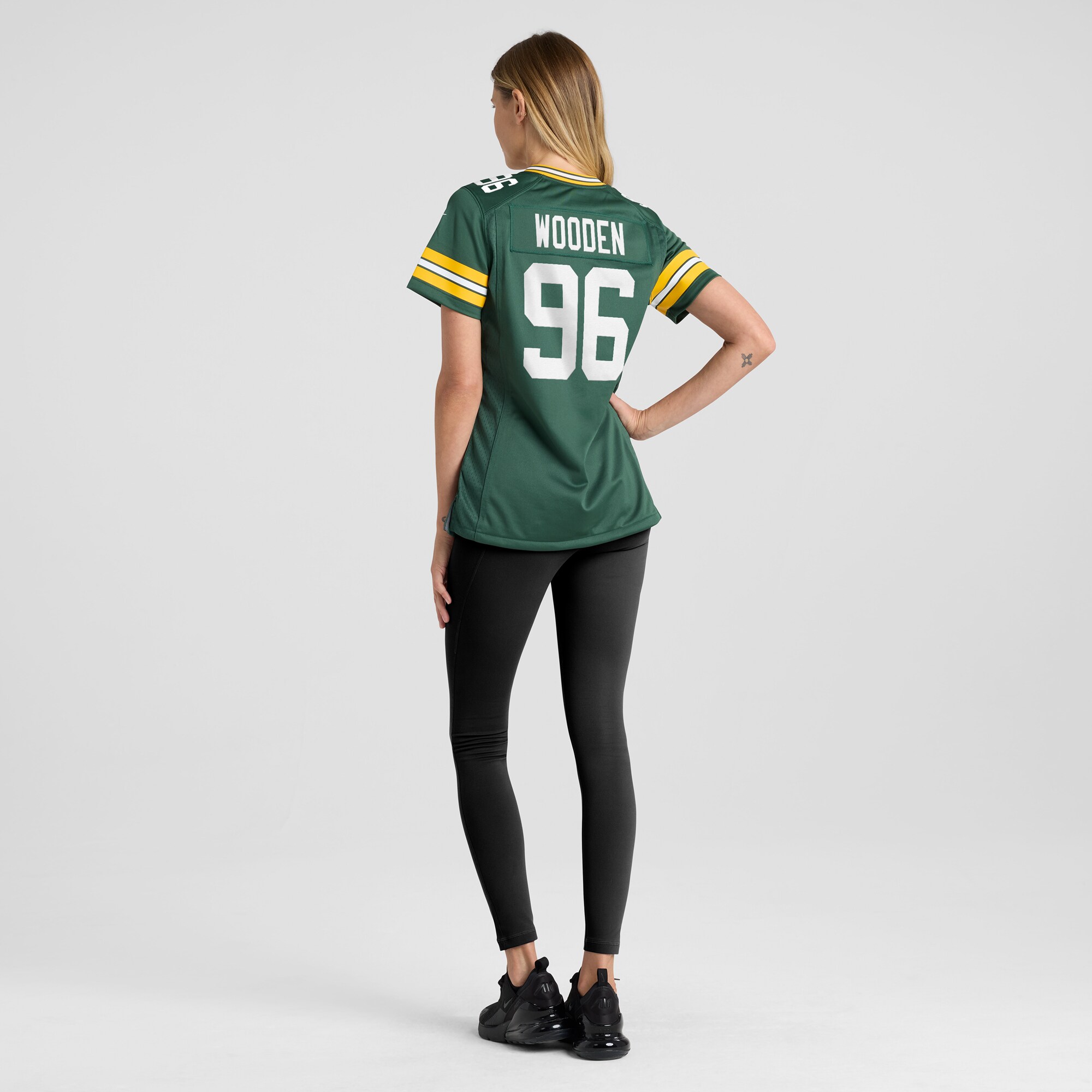Green Bay Packers Colby Wooden Green Game NFL Jersey Women's