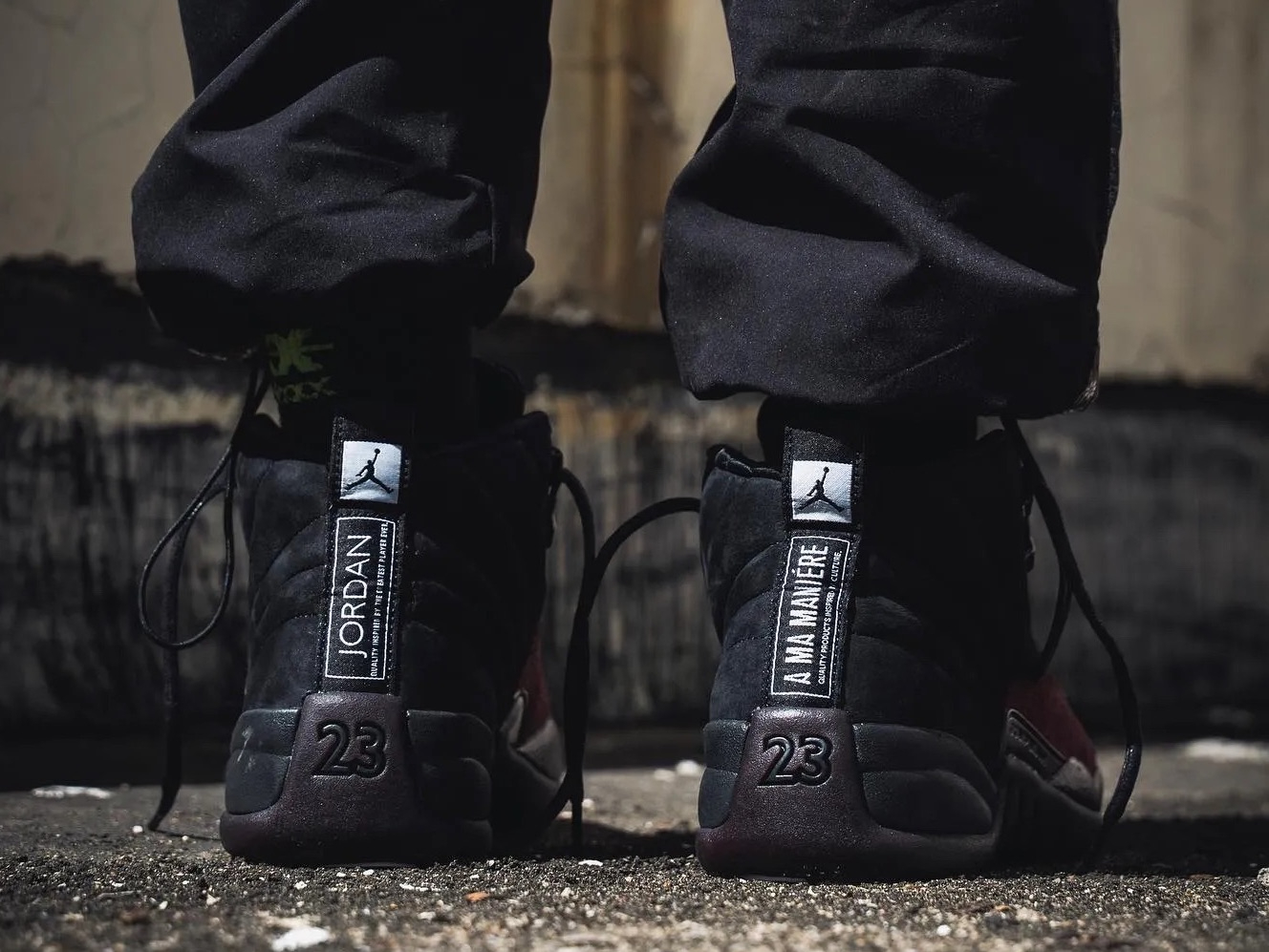 A Ma Maniere x Wmns Air Jordan 12 Retro Black DV6989-001