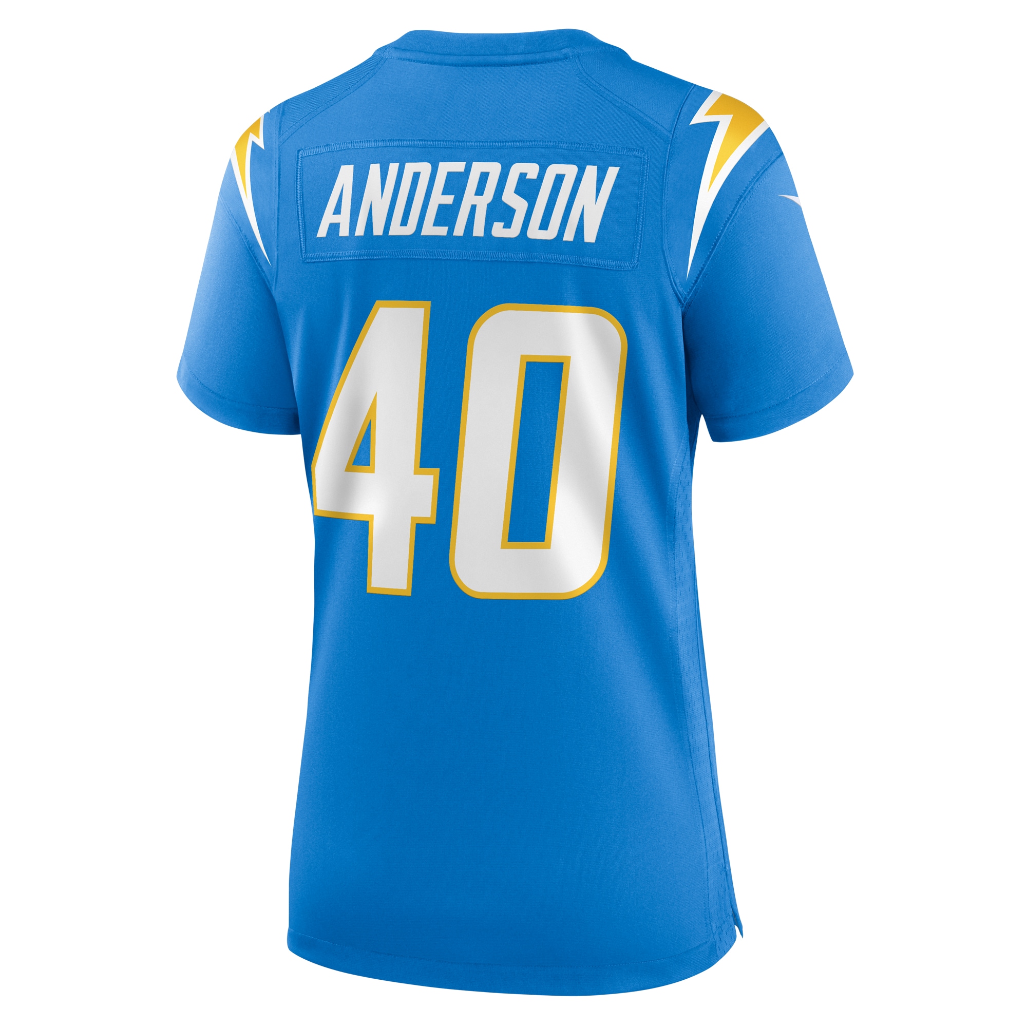 Los Angeles Chargers Stephen Anderson Powder Blue Game NFL Jersey Women's