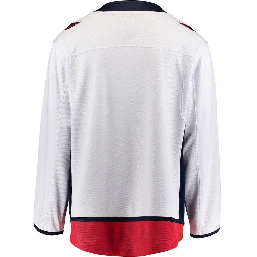 Ryan Leonard #9 Washington Capitals 2023 Draft Away Breakaway White NHL Jersey Men's