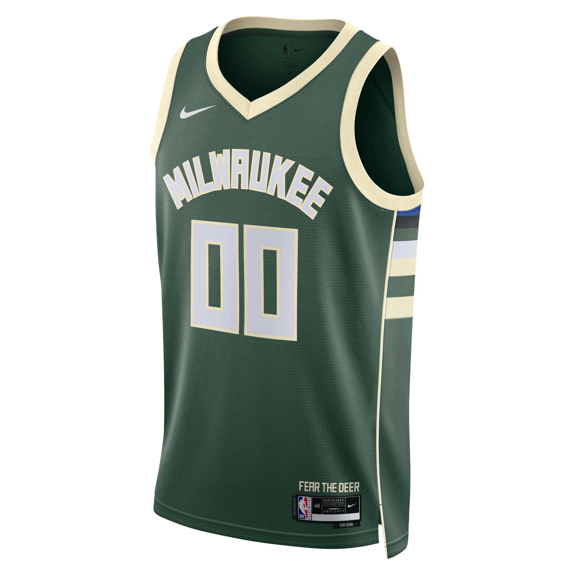 Milwaukee Bucks Icon Swingman Custom Unisex NBA Jersey Unisex