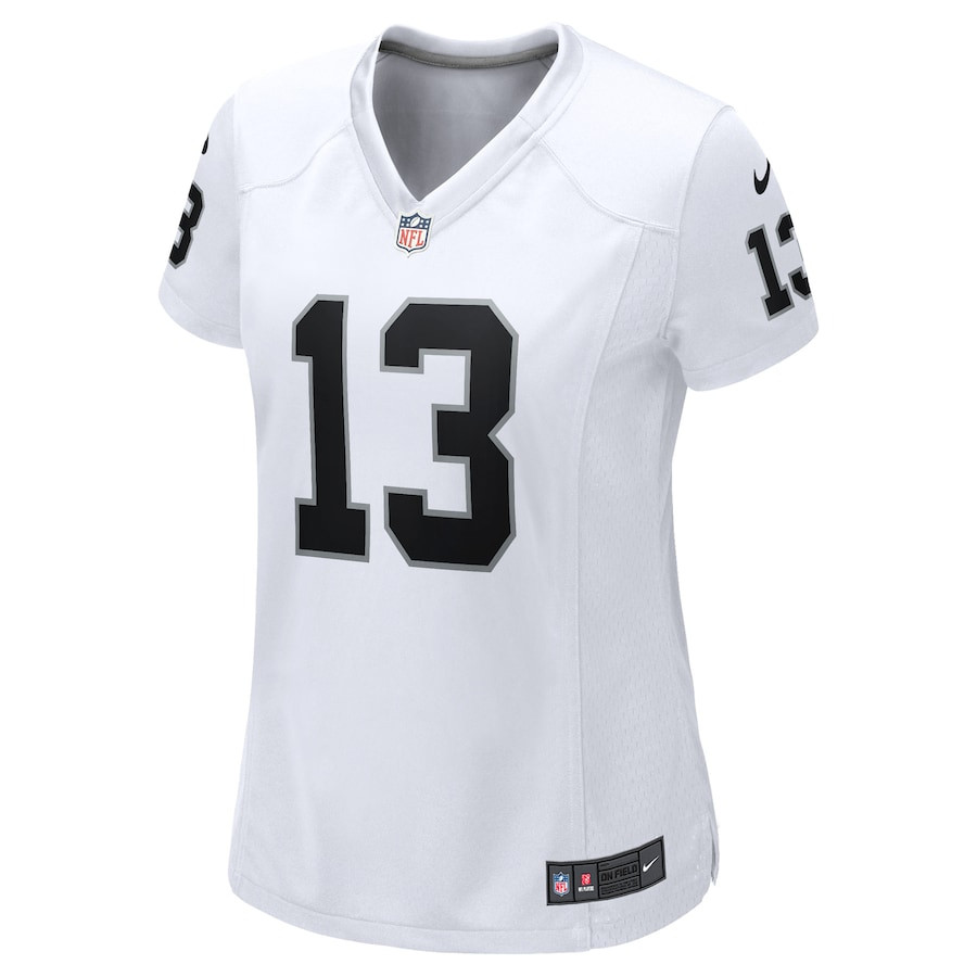 Hunter Renfrow 13 Las Vegas Raiders Game White NFL Jersey Women's