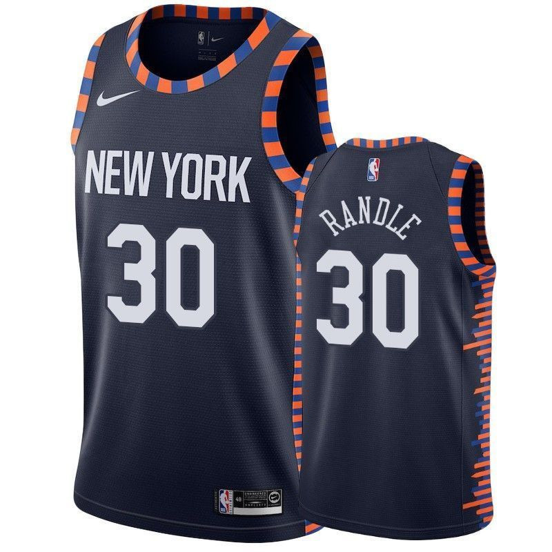 New York Knicks Julius Randle 30 City NBA Jersey Men's