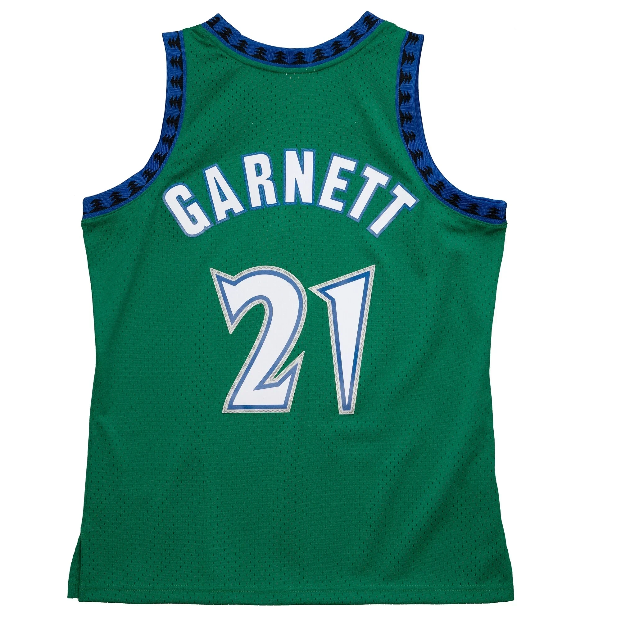 Kevin Garnett Minnesota Timberwolves Mitchell Ness 1997-98 Hardwood Classics Reload 2.0 Swingman Green NBA Jersey Men's