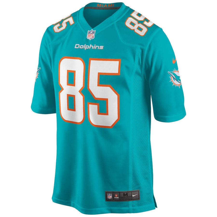 Mark Duper 85 Miami Dolphins Game Retired Aqua NFL Jersey Men's