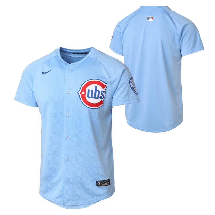 Chicago Cubs Limited Alternate 2 Baby Blue MLB Jersey Youth