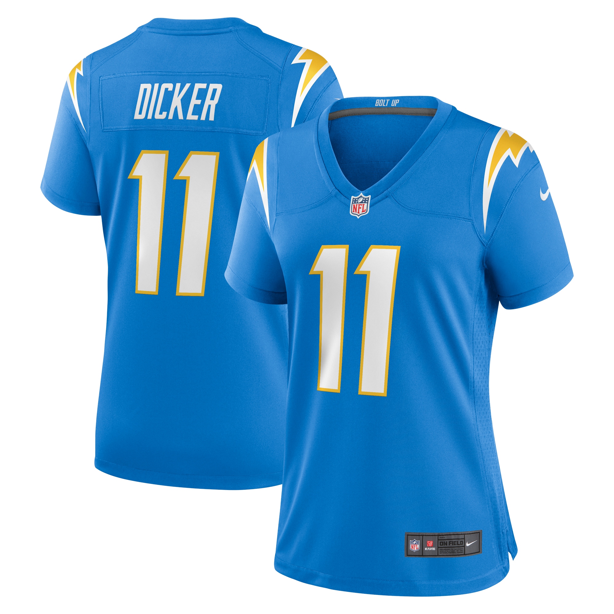 Los Angeles Chargers Cameron Dicker Powder Blue Game NFL Jersey Women's