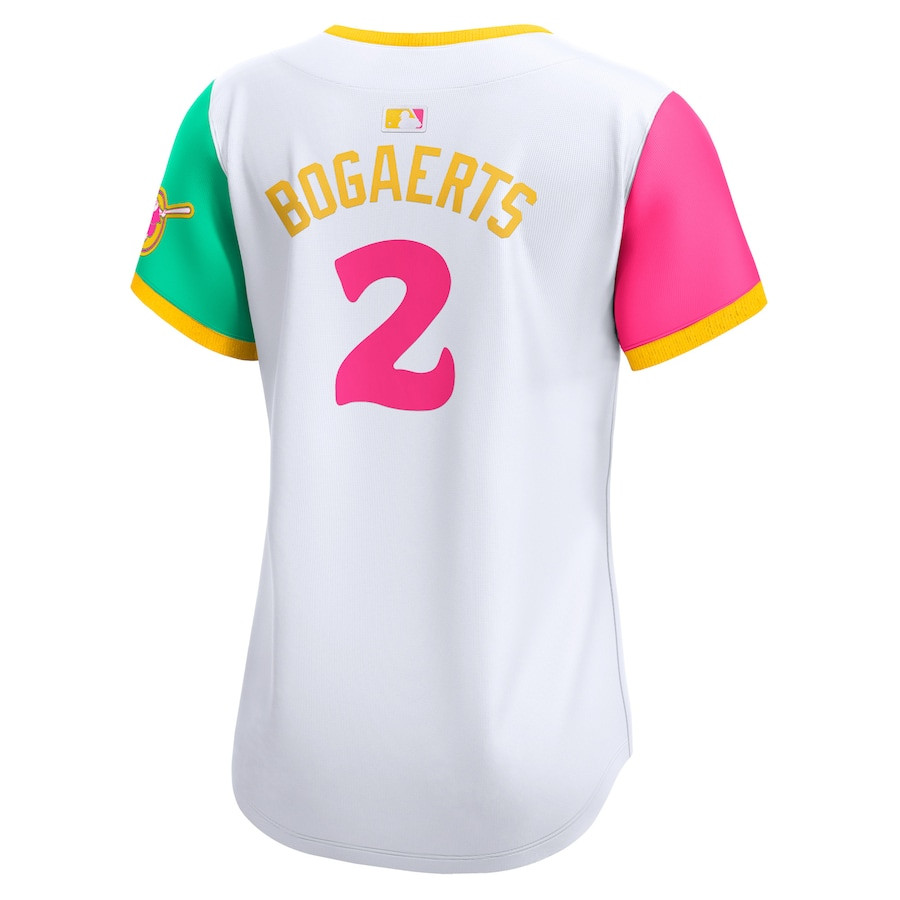 Xander Bogaerts 2 San Diego Padres City Connect Limited White MLB Jersey Women's