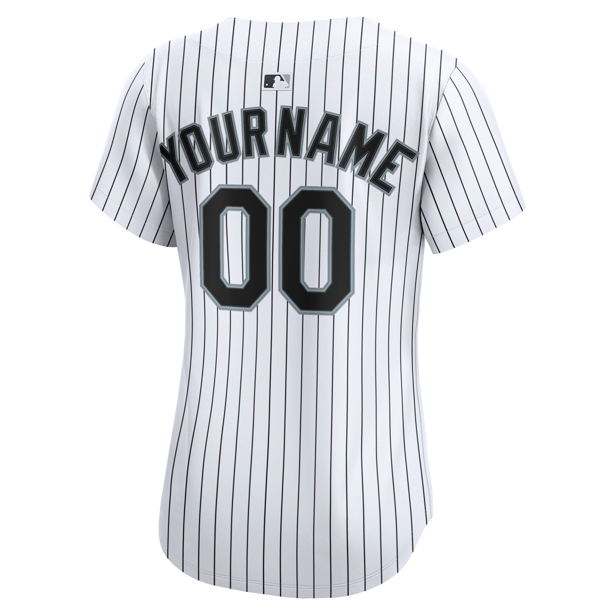 Chicago White Sox White Home Limited Custom MLB Jersey Women's
