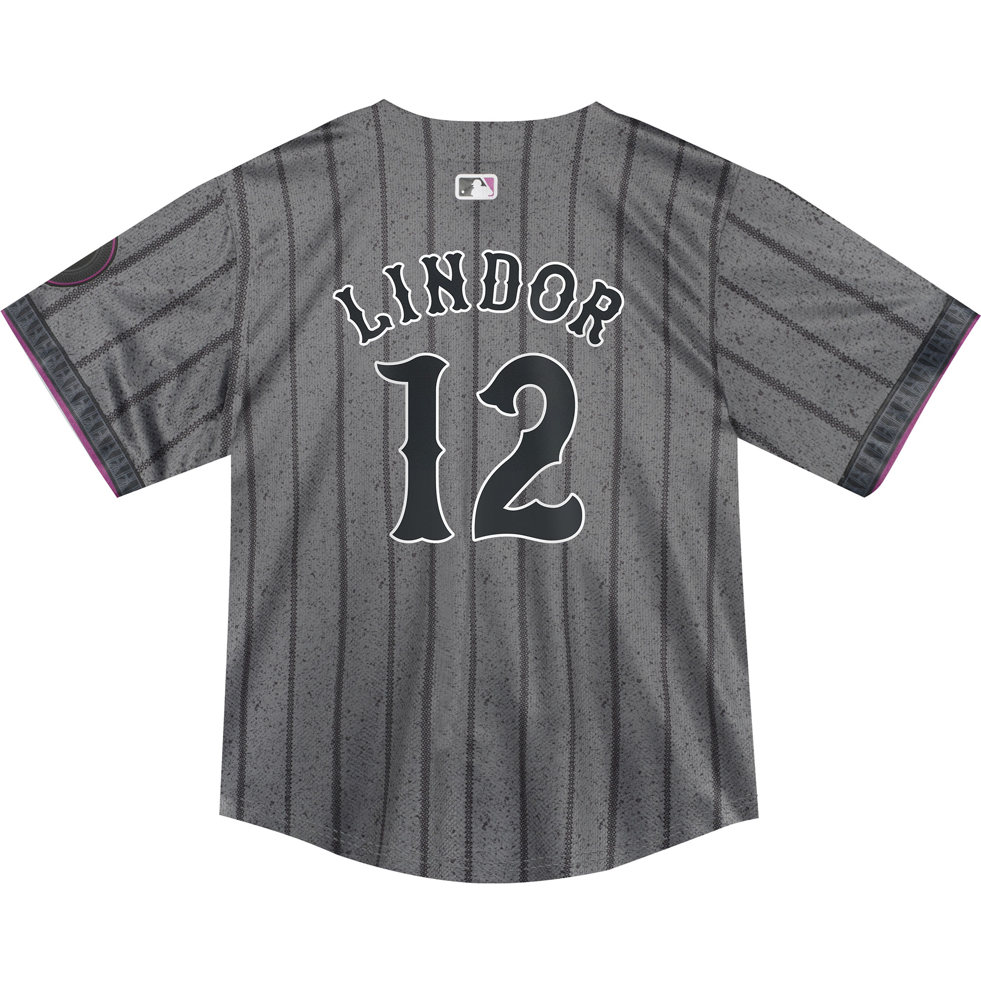 Infant New York Mets Francisco Lindor Graphite 2024 City Connect Limited Player MLB Jersey Men's