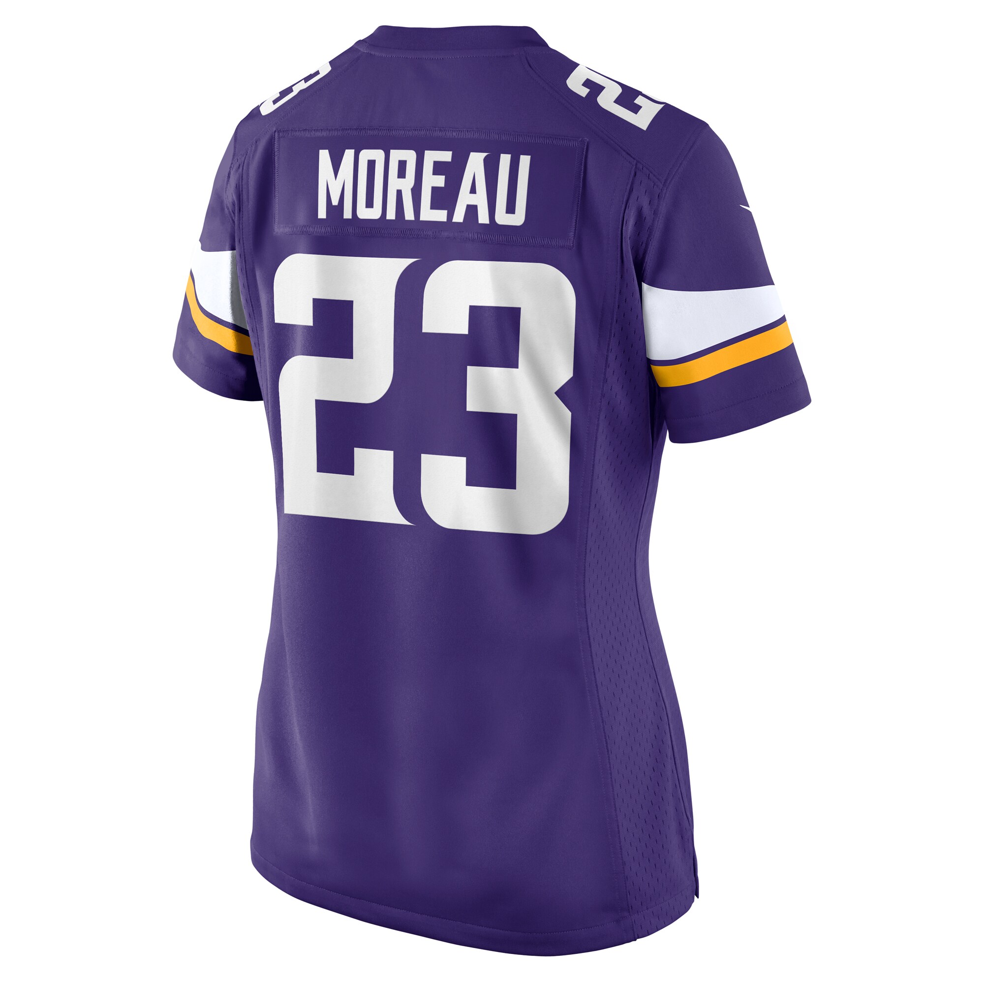 Minnesota Vikings Fabian Moreau Purple Game NFL Jersey Women's