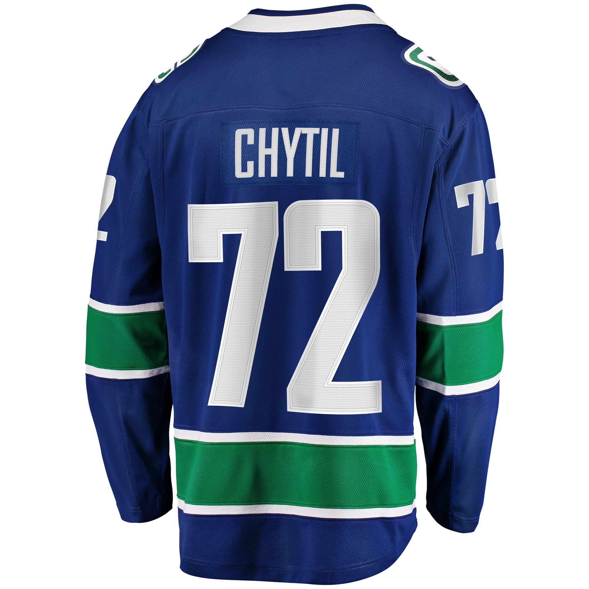 Vancouver Canucks Filip Chytil Blue Home Breakaway NHL Jersey Men's