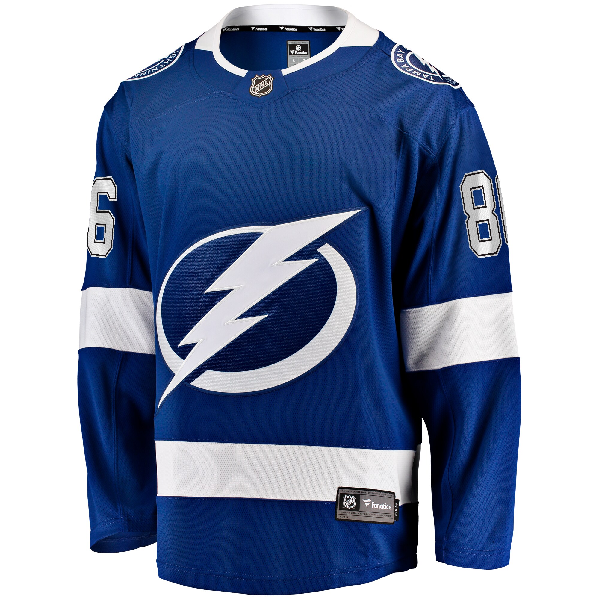 Tampa Bay Lightning Nikita Kucherov Blue Home Breakaway NHL Jersey Men's