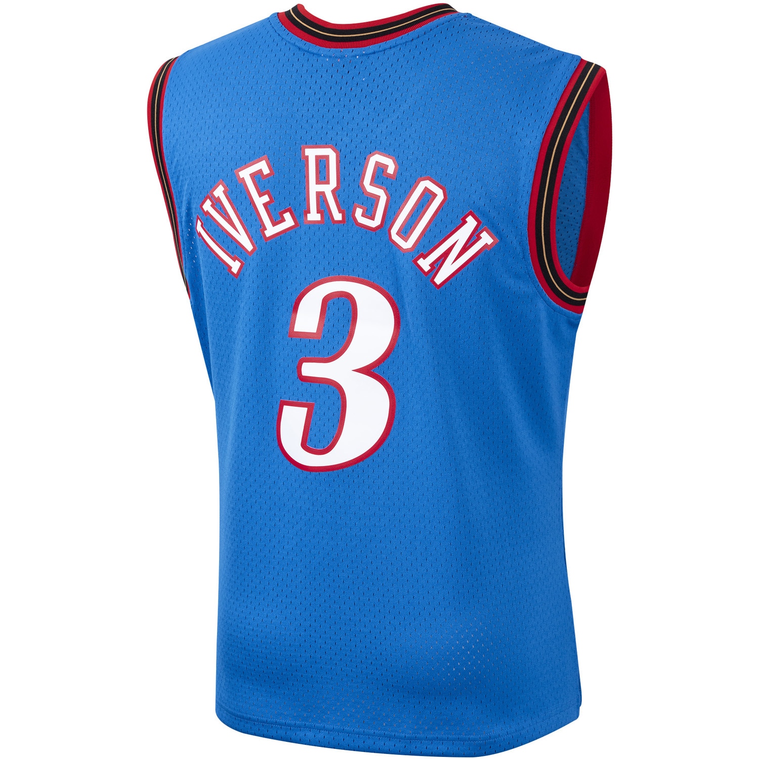 Mitchell Ness Allen Iverson Royal Philadelphia 76ers Hardwood Classics 2000-01 Swingman NBA Jersey Men's