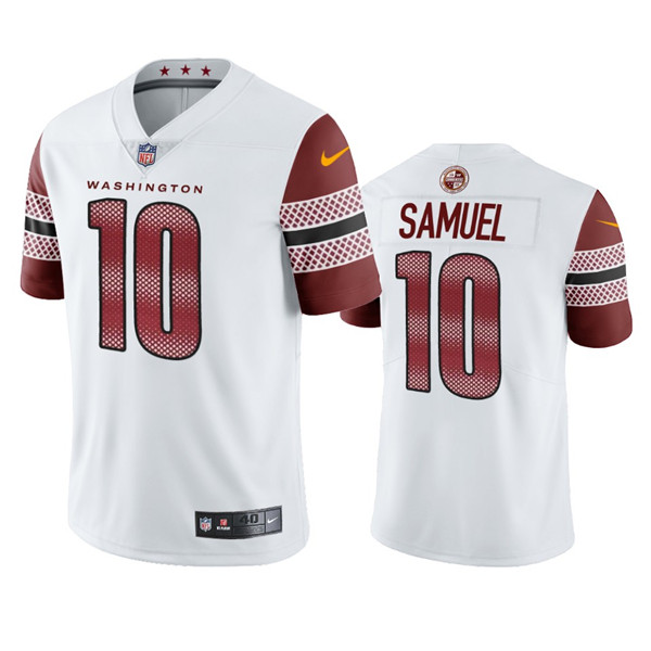 Curtis Samuel Washington Commanders Nike Women's Away Game Player Jersey - White