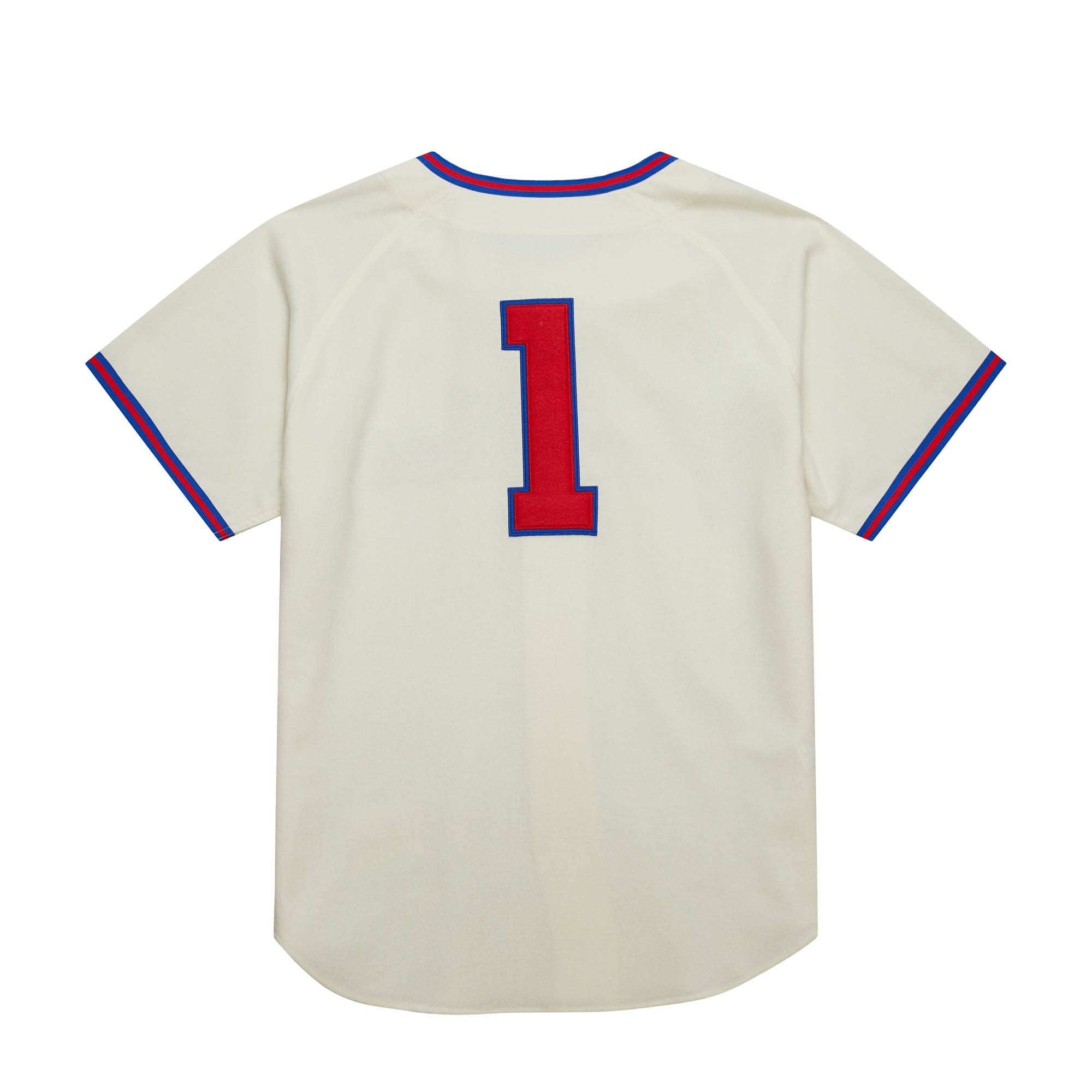 Philadelphia Phillies Richie Ashburn Mitchell Ness Cream Cooperstown Collection 1948 MLB Jersey Men's