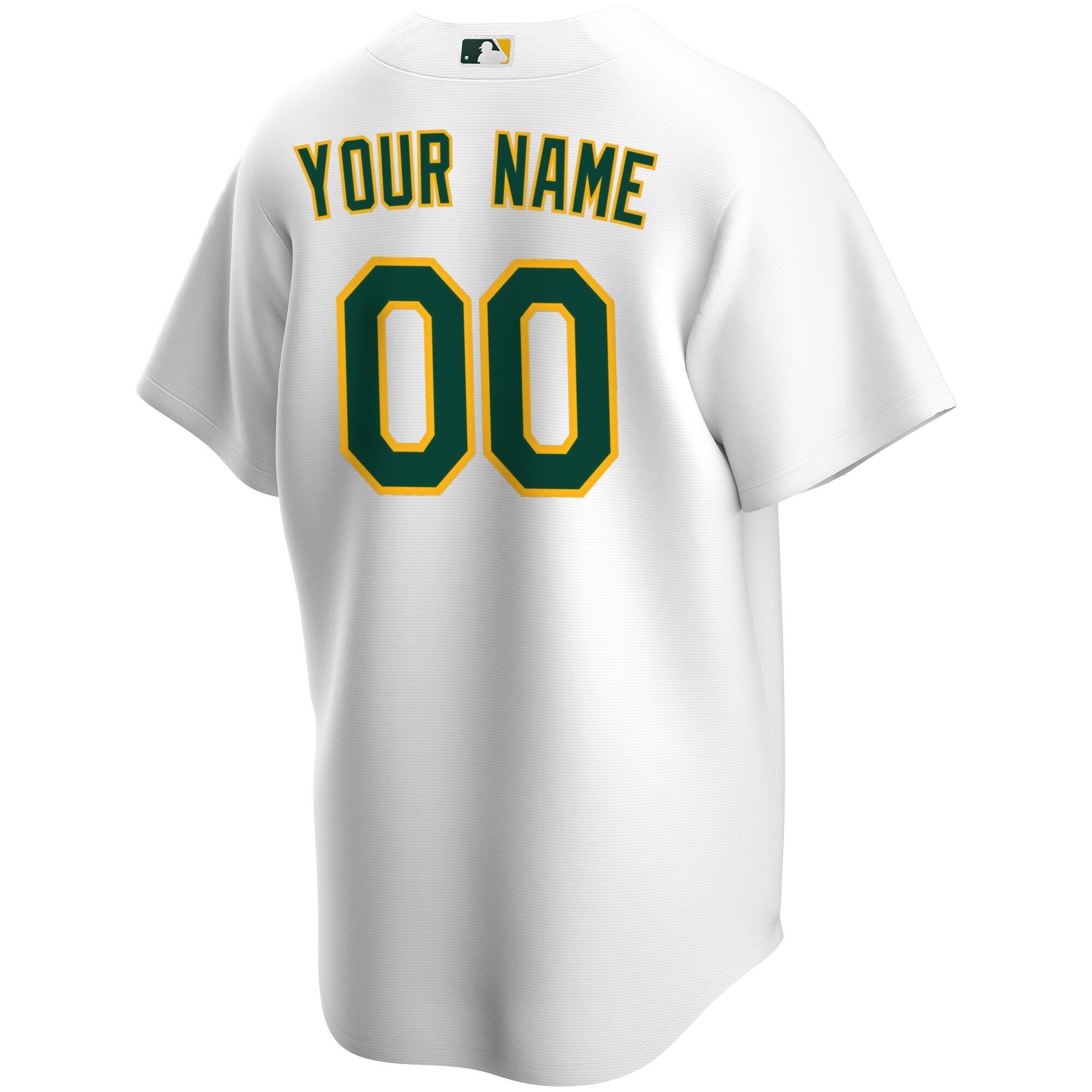 Oakland Athletics White Home Custom MLB Jersey Men's